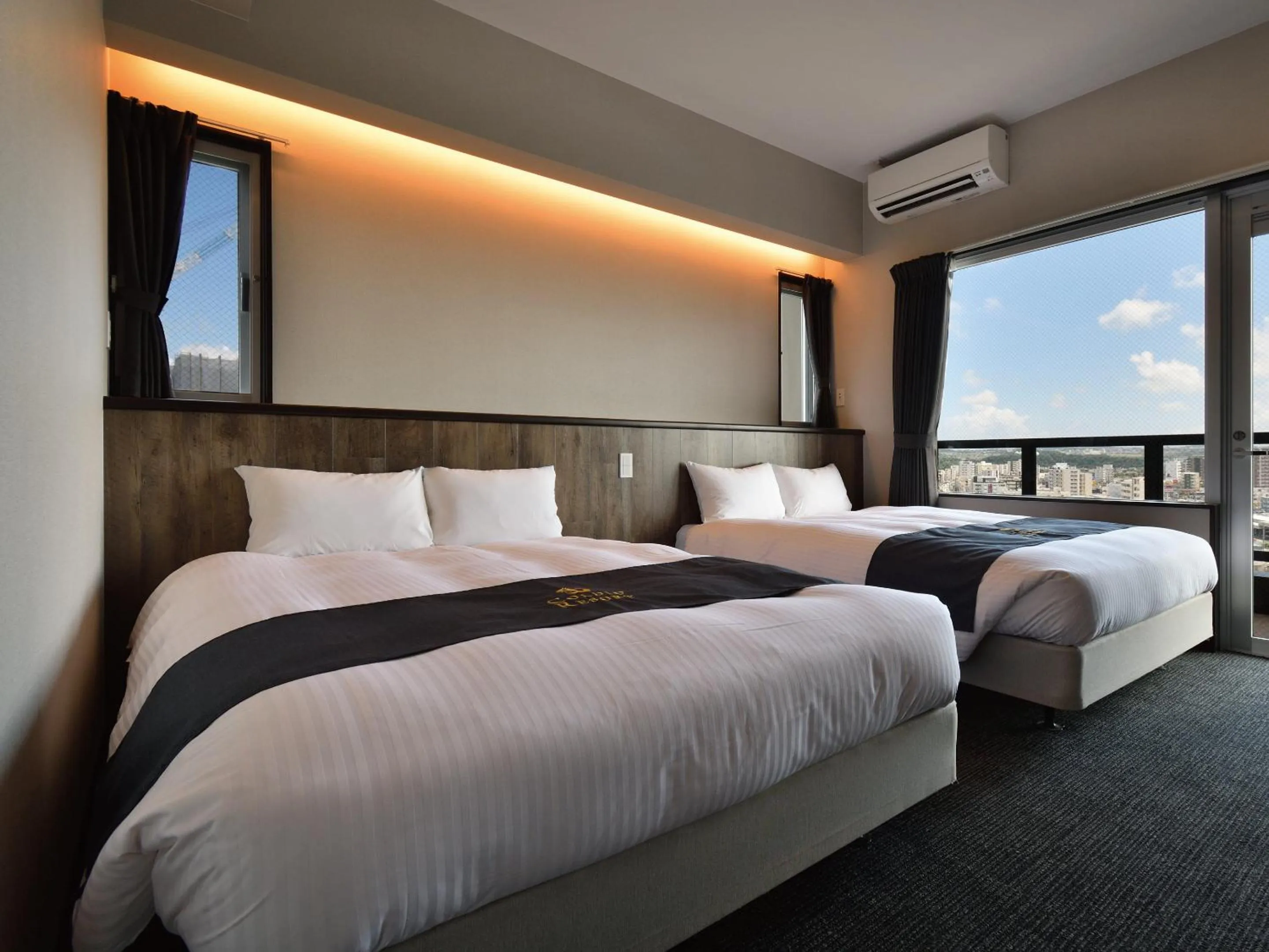 Bedroom, Bed in Family Condo Chatan Hills by Coldio Premium