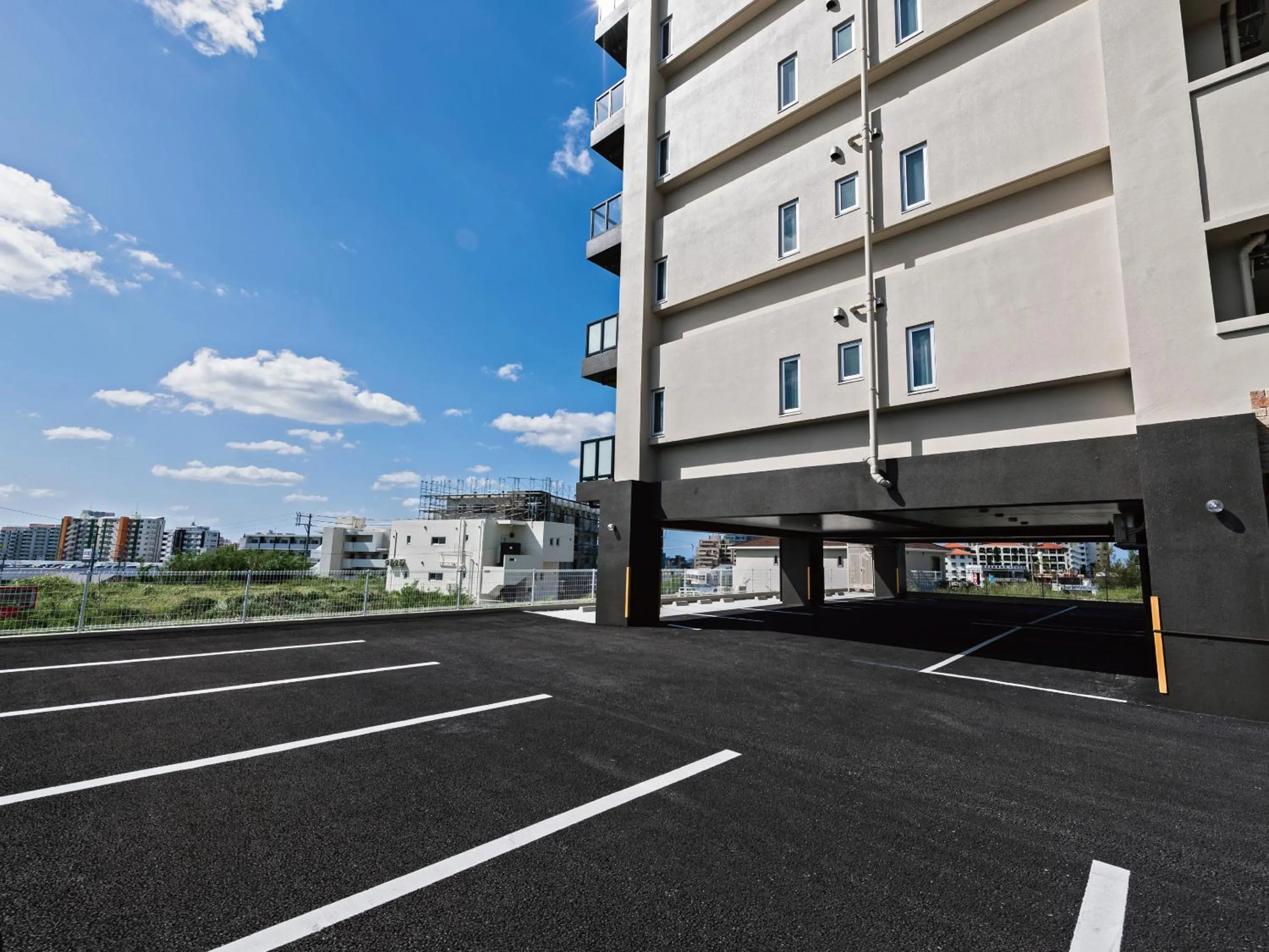 Parking in Family Condo Chatan Hills by Coldio Premium