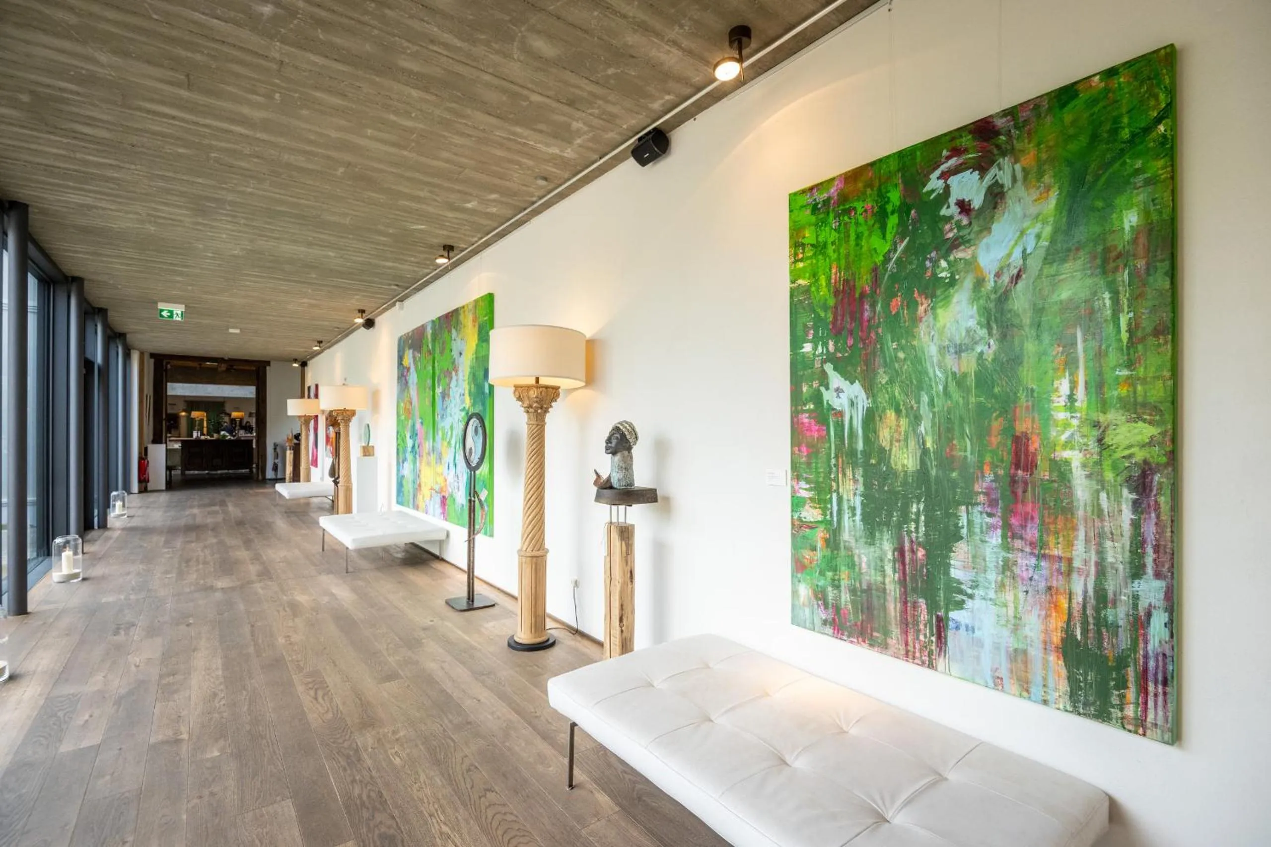 Lobby or reception in BollAnts Spa im Park