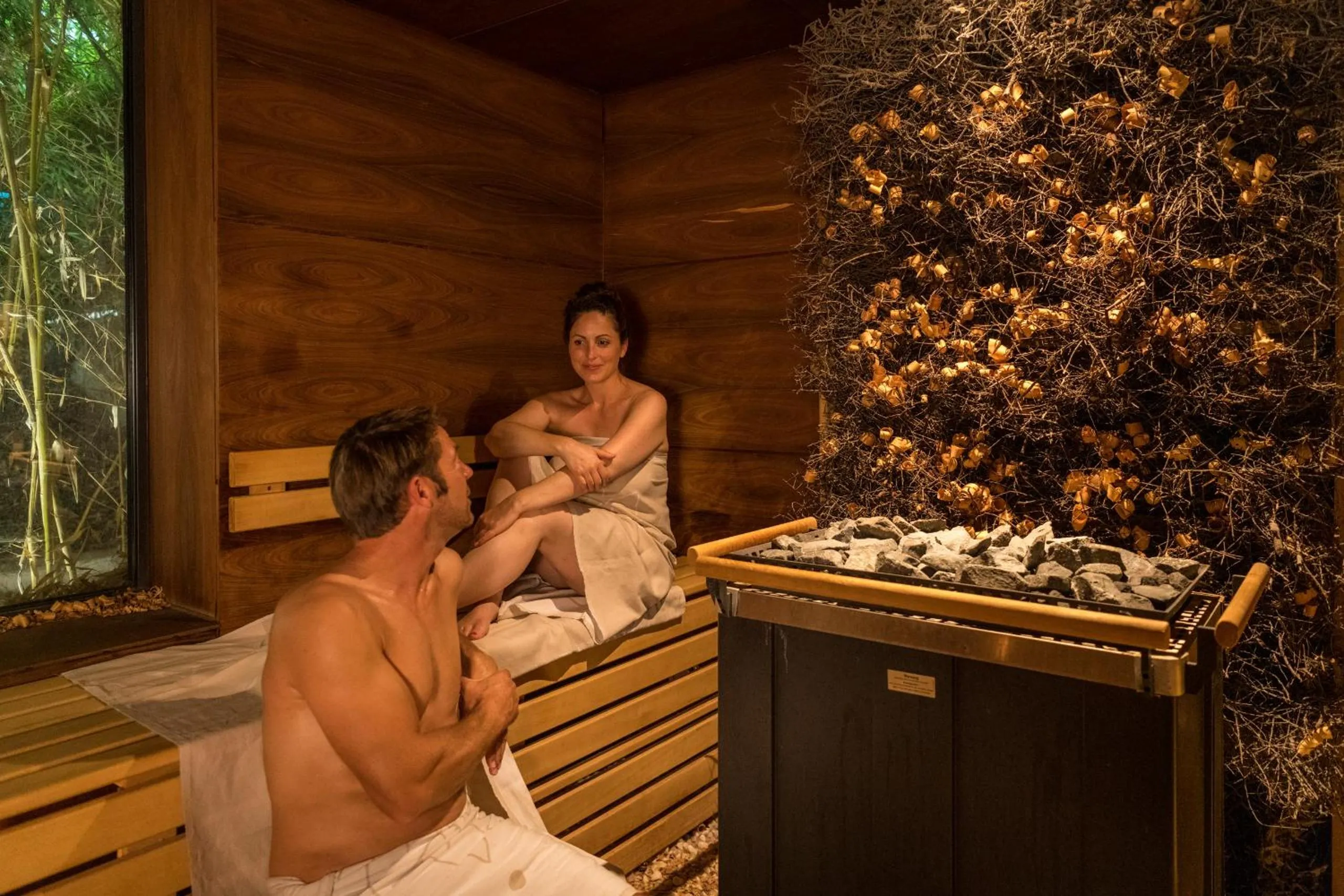 Sauna in BollAnts Spa im Park