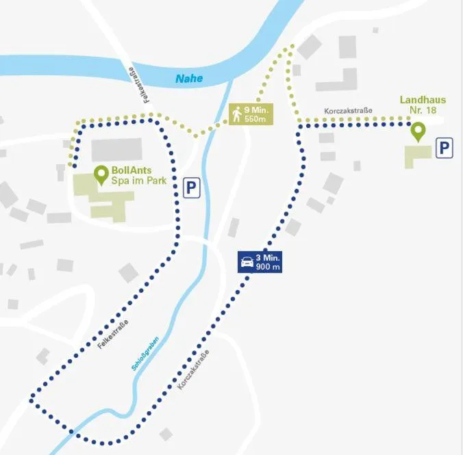 Property building in BollAnts Spa im Park