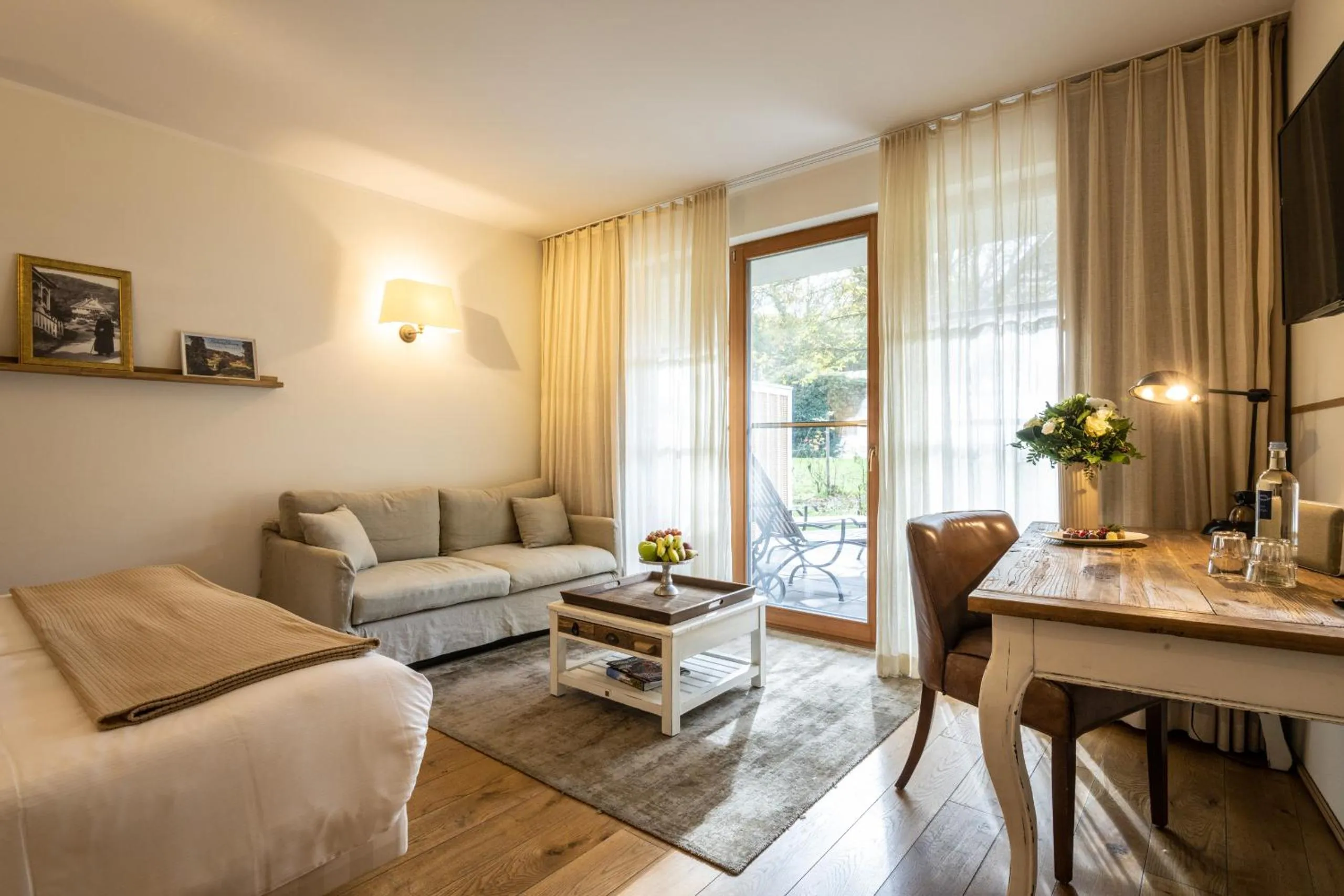 Seating area in BollAnts Spa im Park