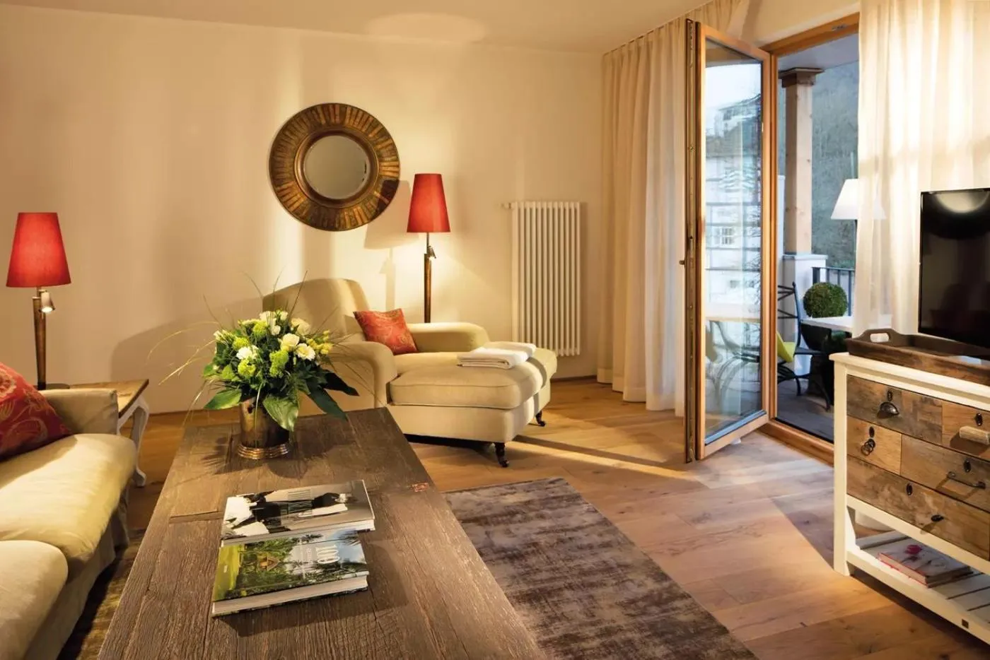 TV and multimedia in BollAnts Spa im Park