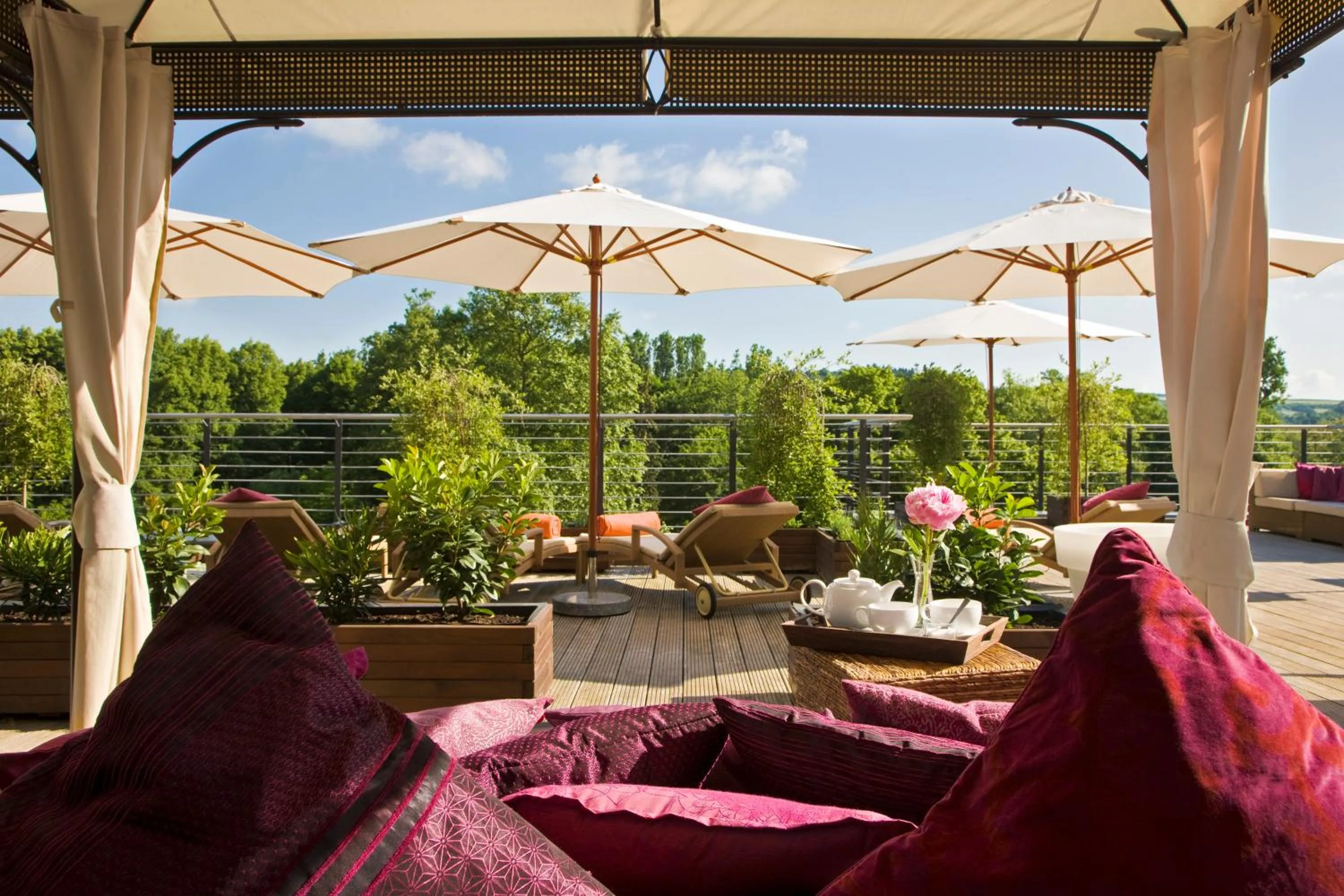 Balcony/Terrace in BollAnts Spa im Park
