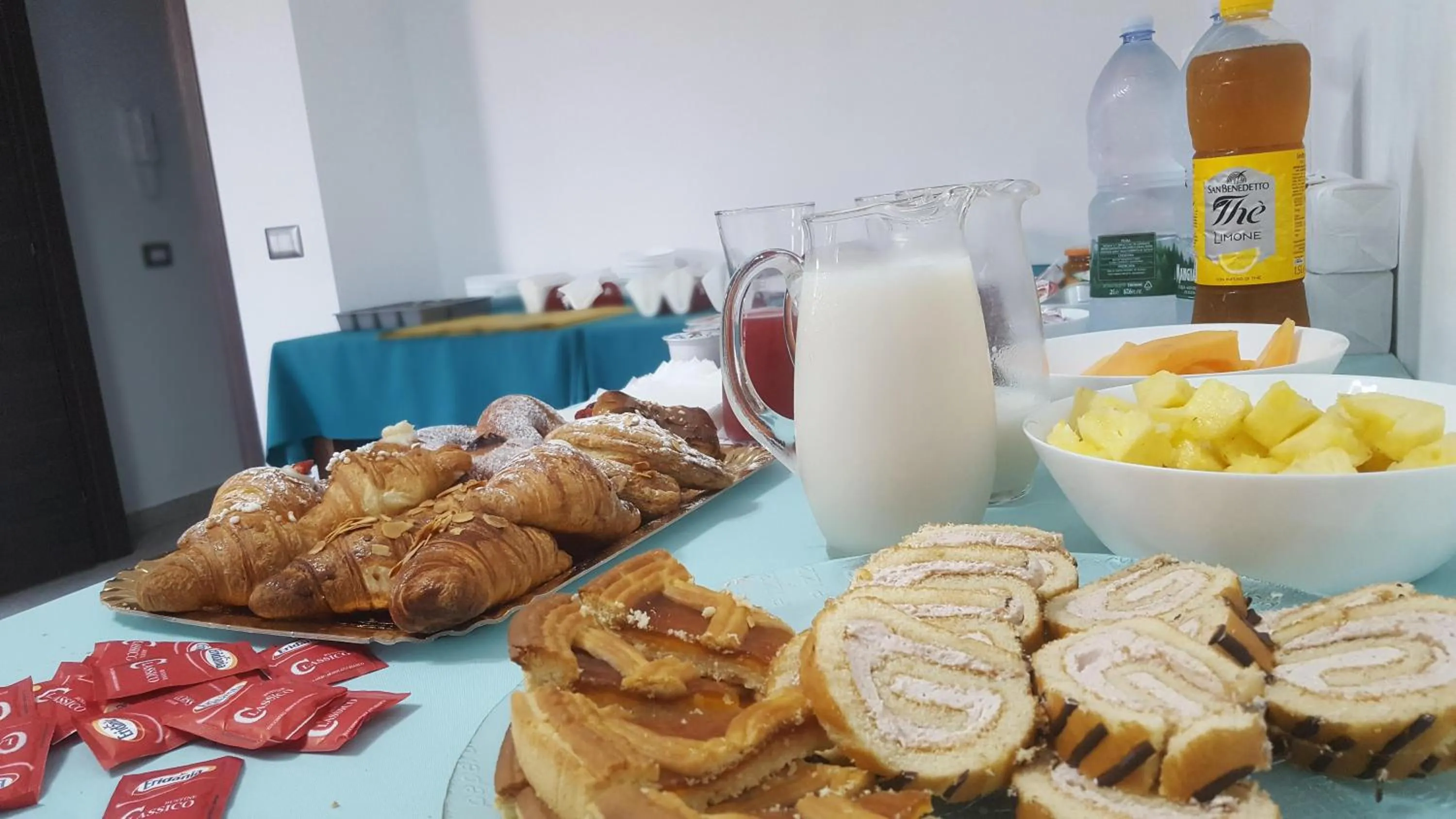 Food and drinks in Idilliaco inn