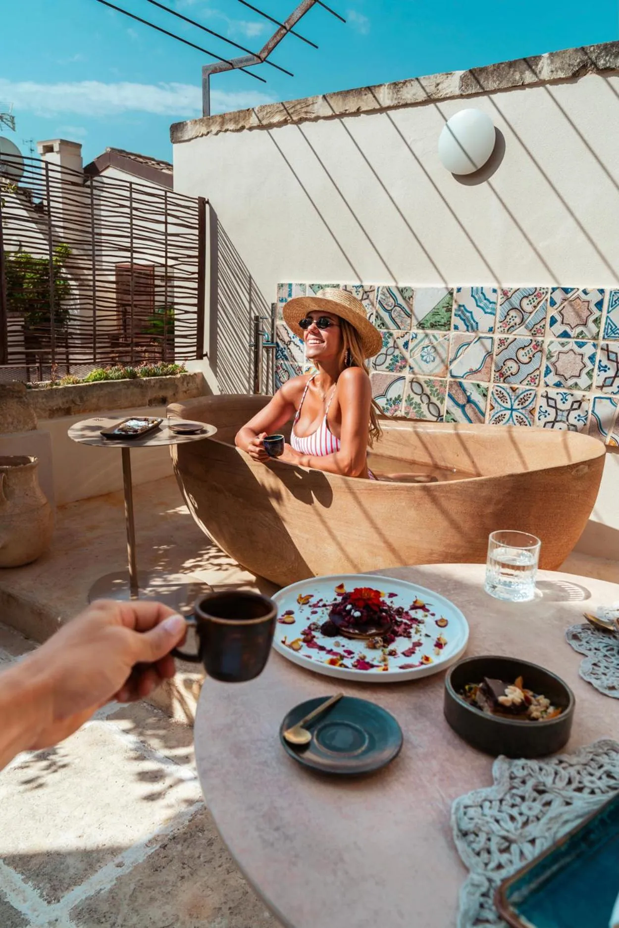 Balcony/Terrace in Pollicastro Boutique Hotel