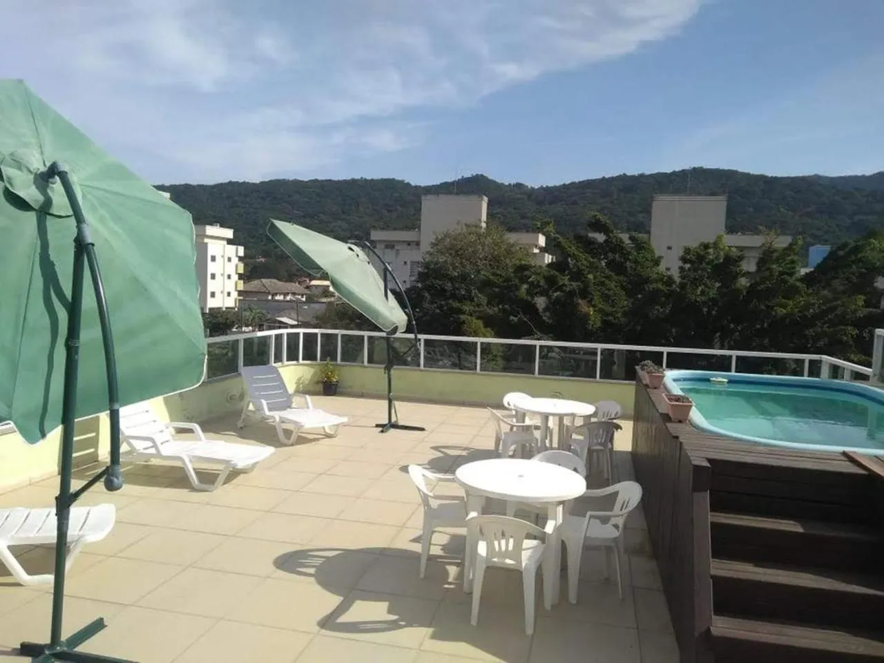 Balcony/Terrace in Pousada Maré Boa