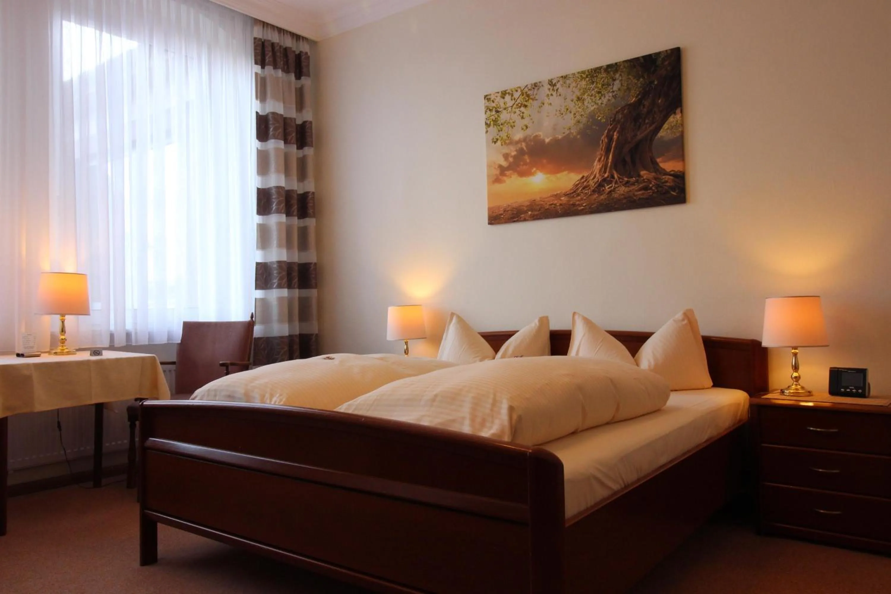 Bedroom, Bed in Hotel-Garni Haus Johanna