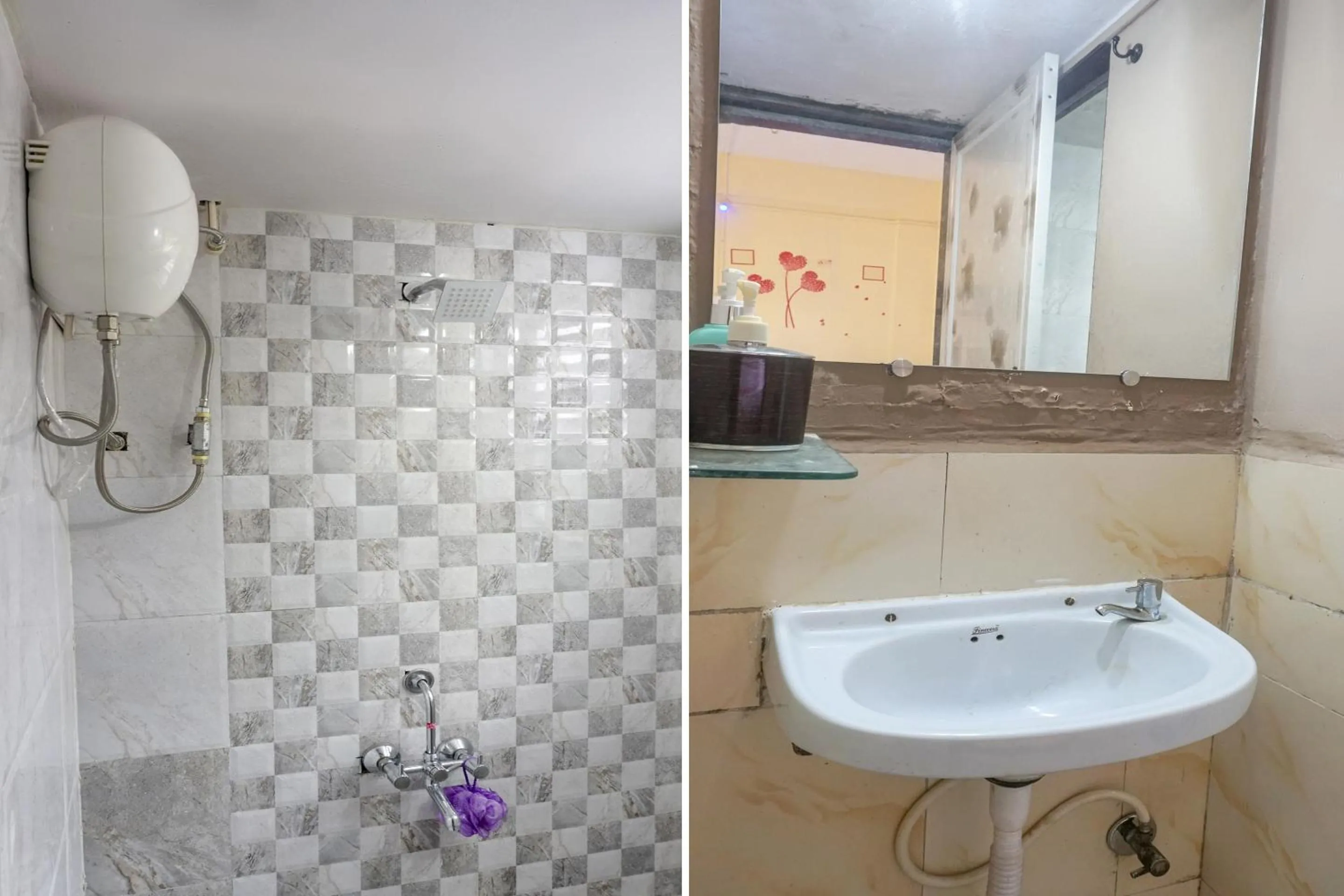 Bathroom in Hotel O R K Hotel