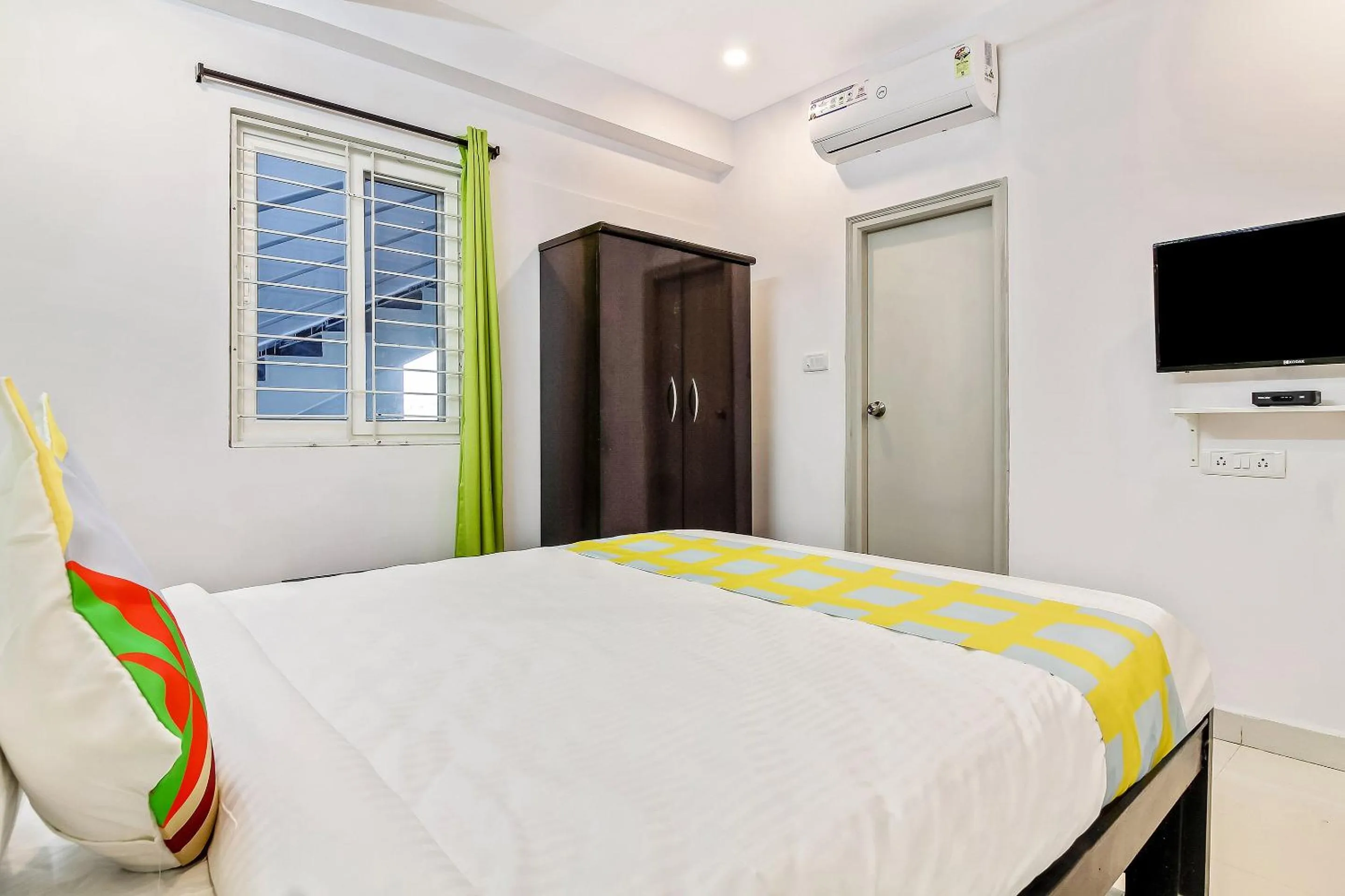 Bedroom, Bed in Collection O Vennela Residency