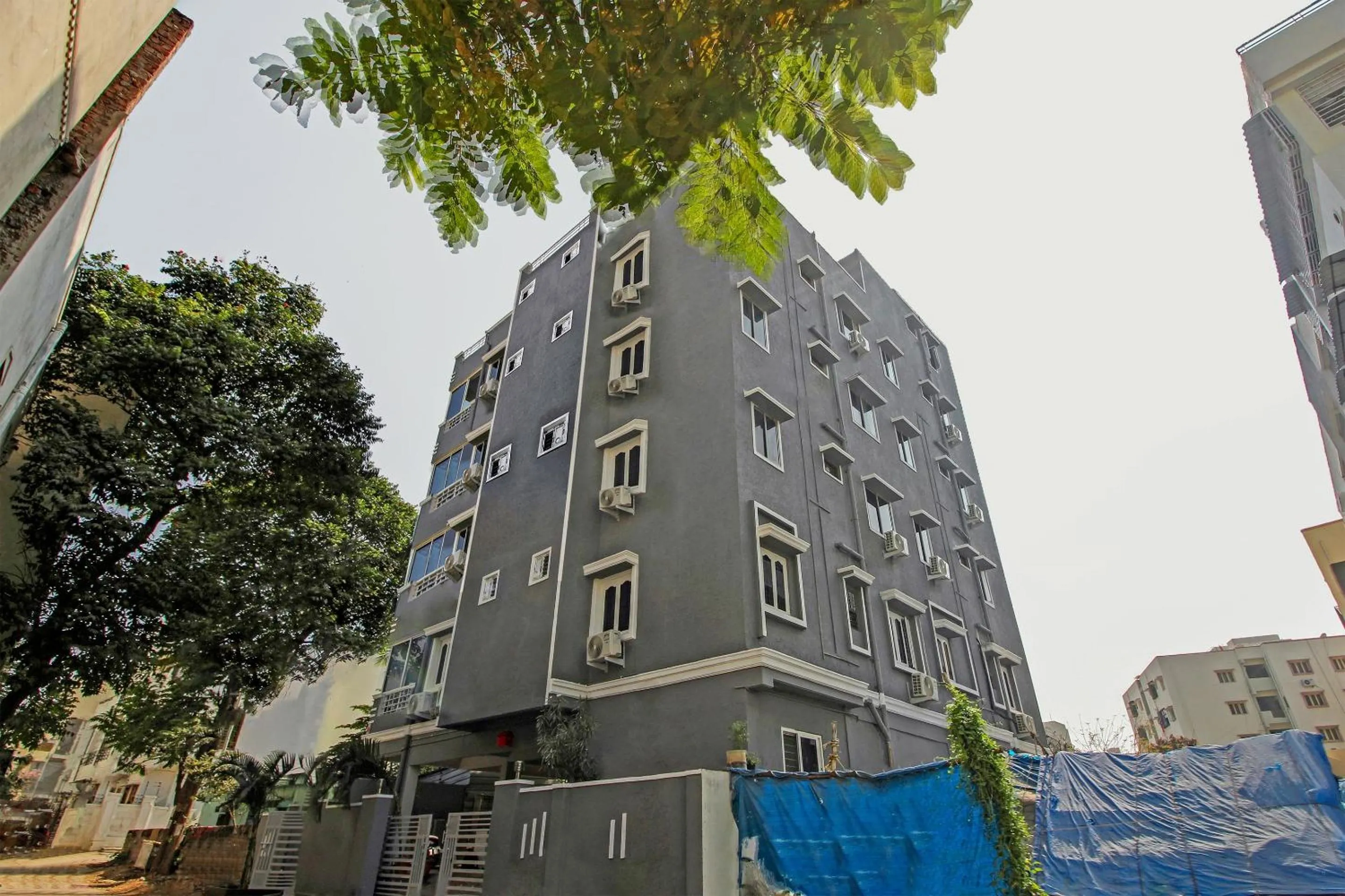 Facade/entrance in Collection O Vennela Residency