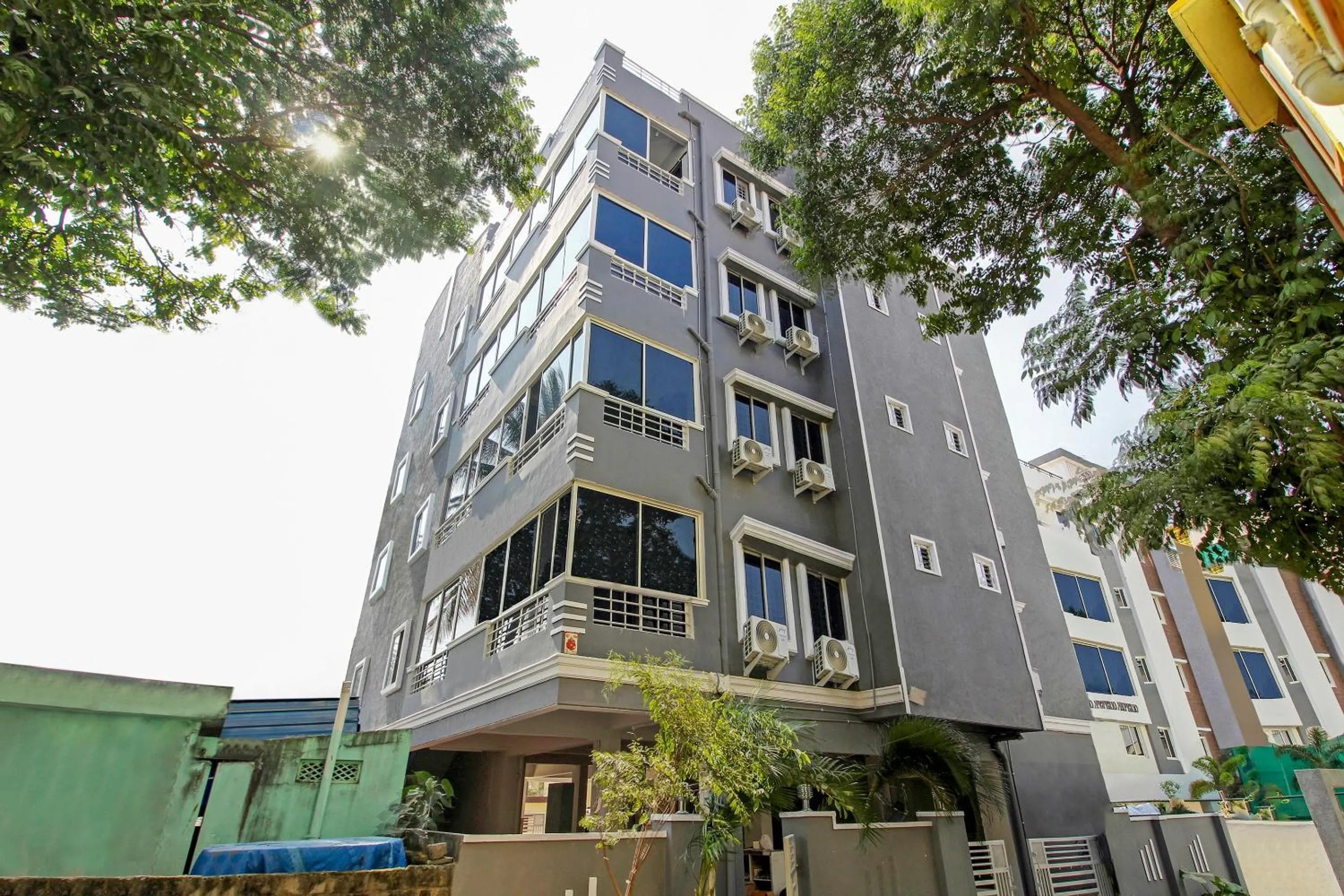 Facade/entrance in Collection O Vennela Residency