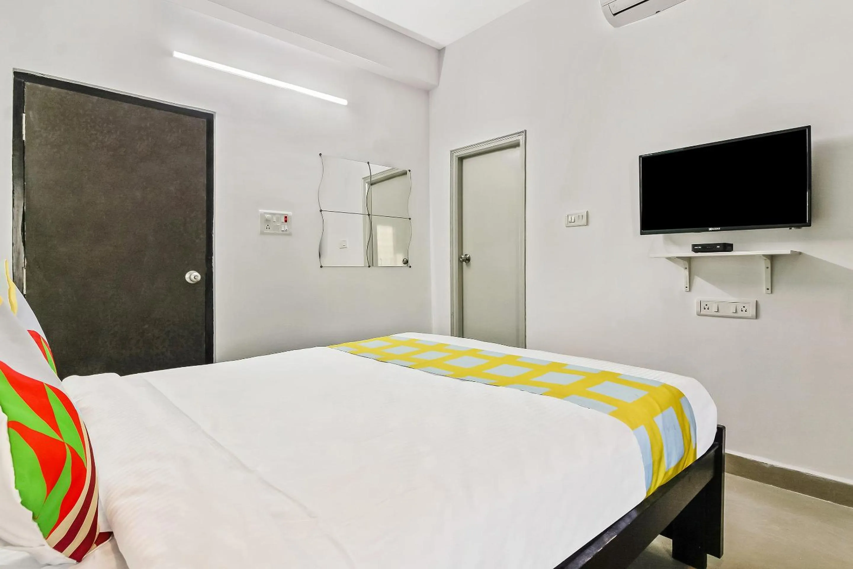 Bedroom, Bed in Collection O Vennela Residency