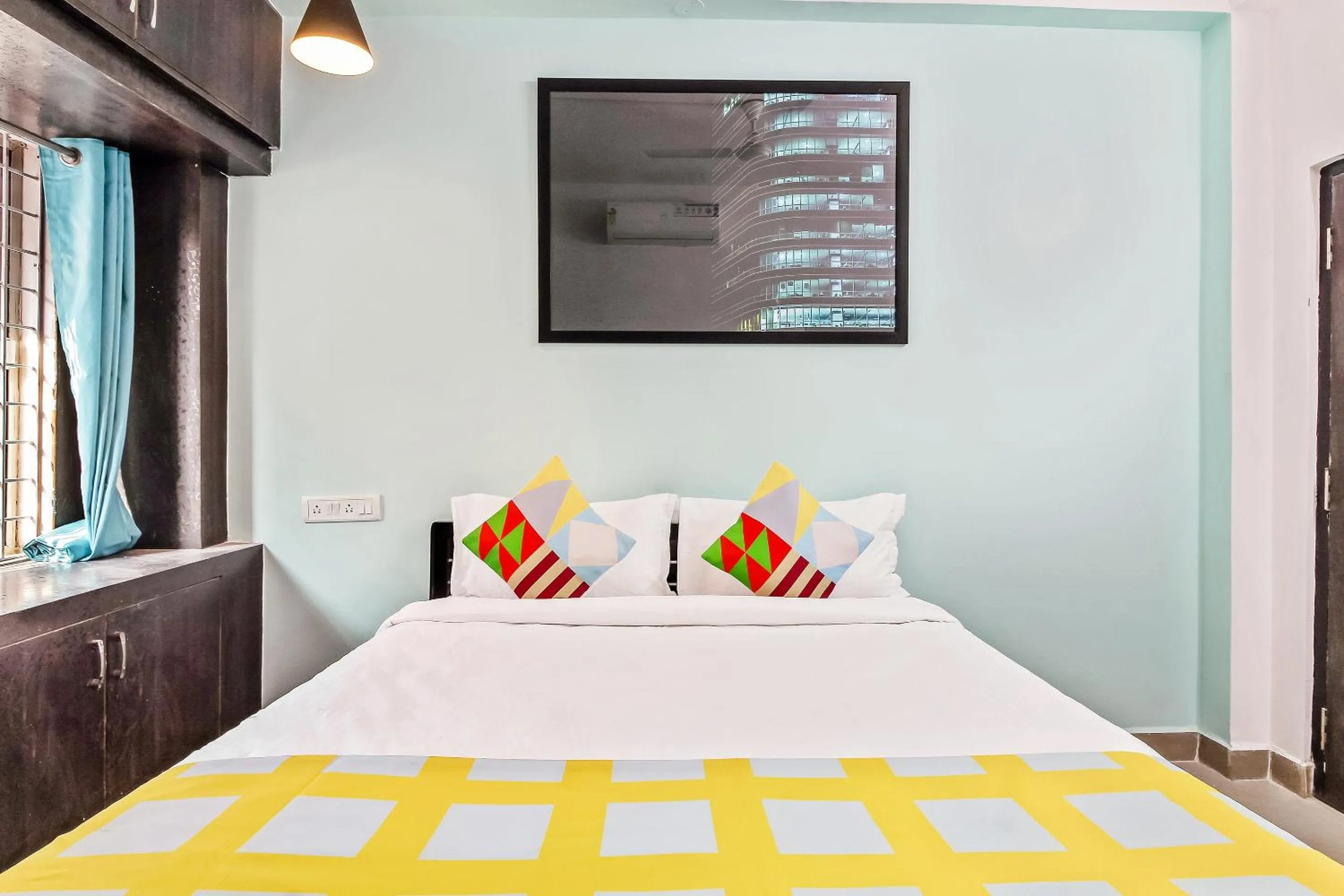 Bedroom, Bed in Collection O Vennela Residency