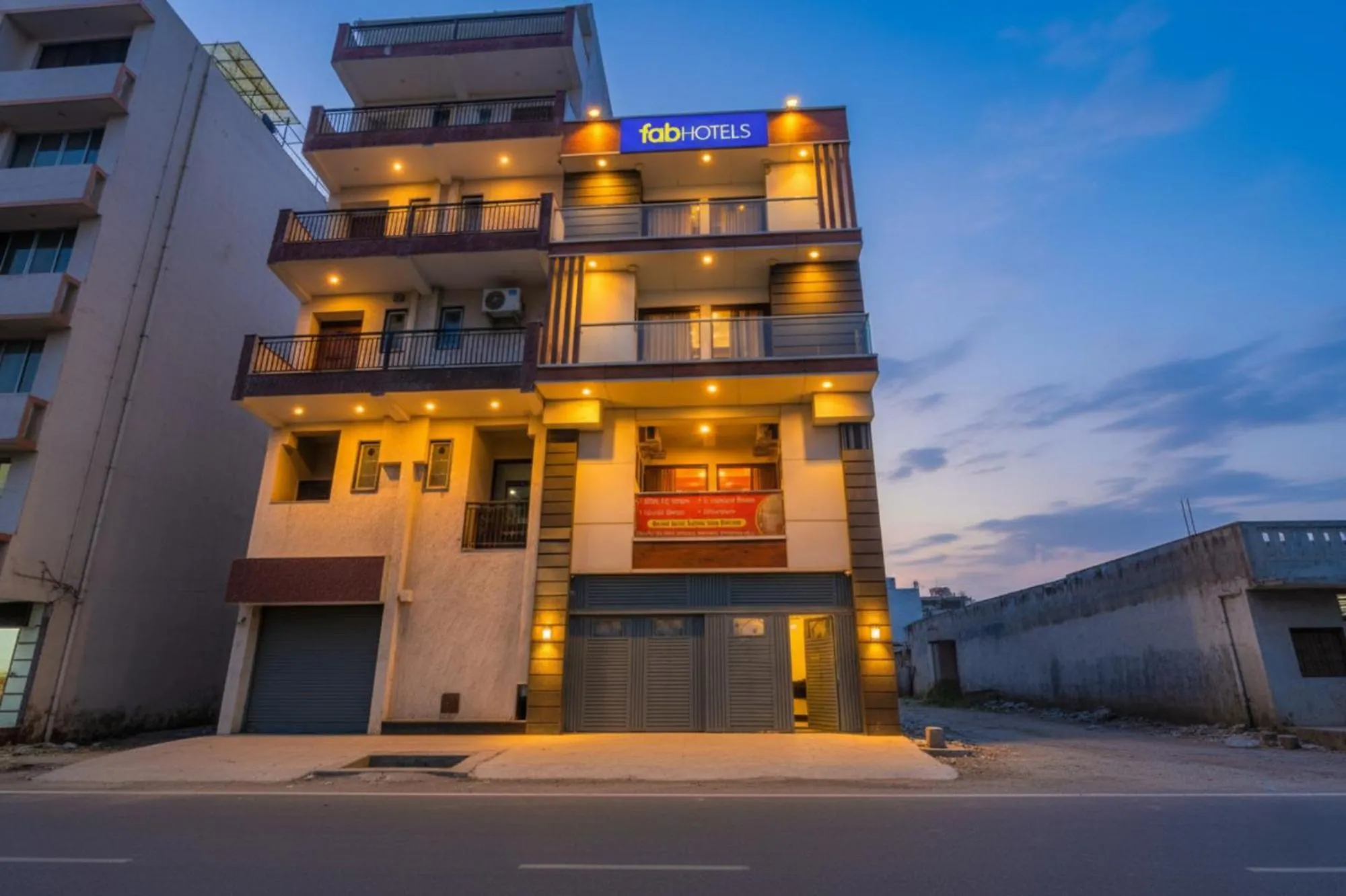 Property building in FabHotel Coco Tree
