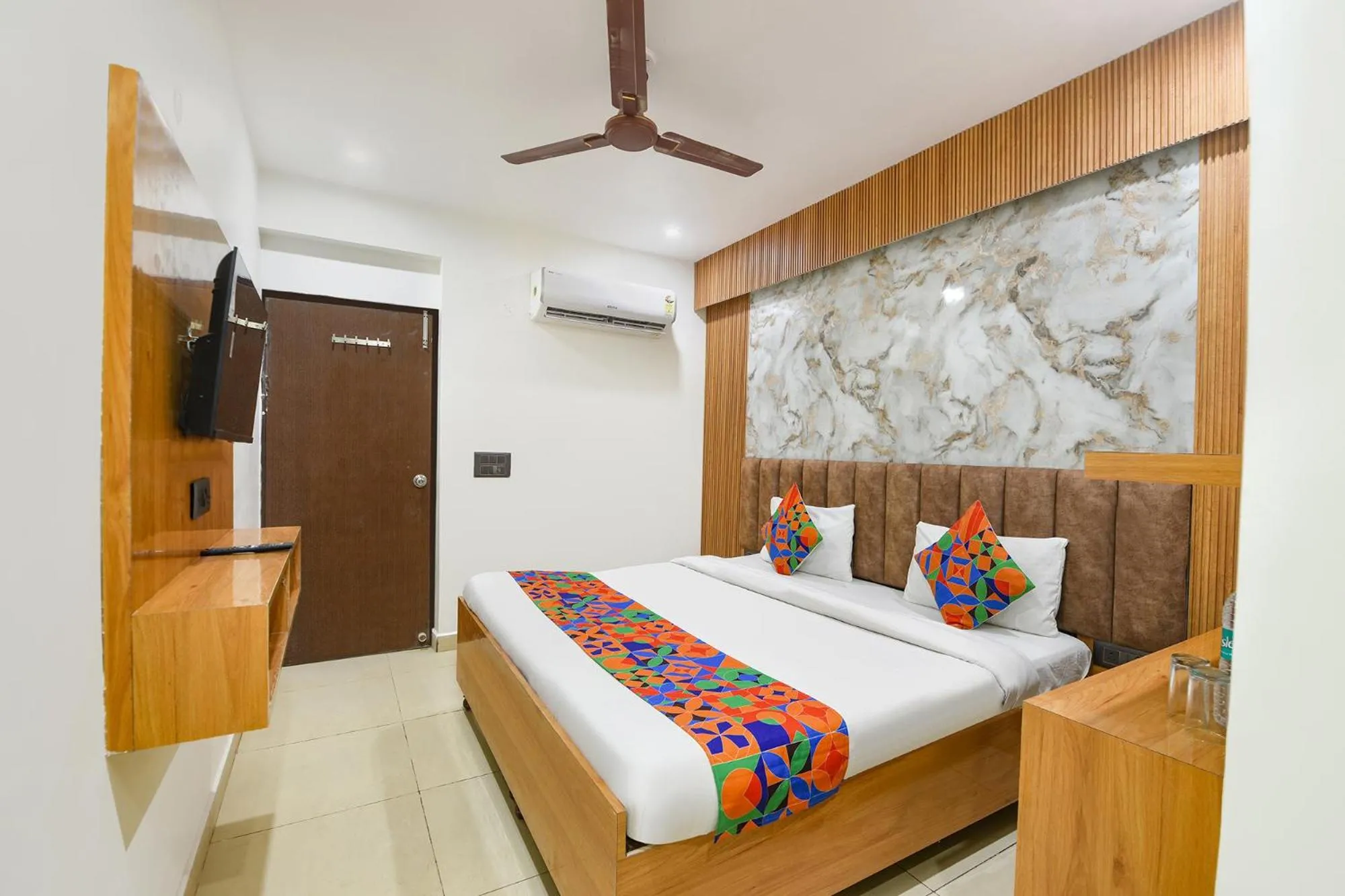 Bed in FabHotel Coco Tree