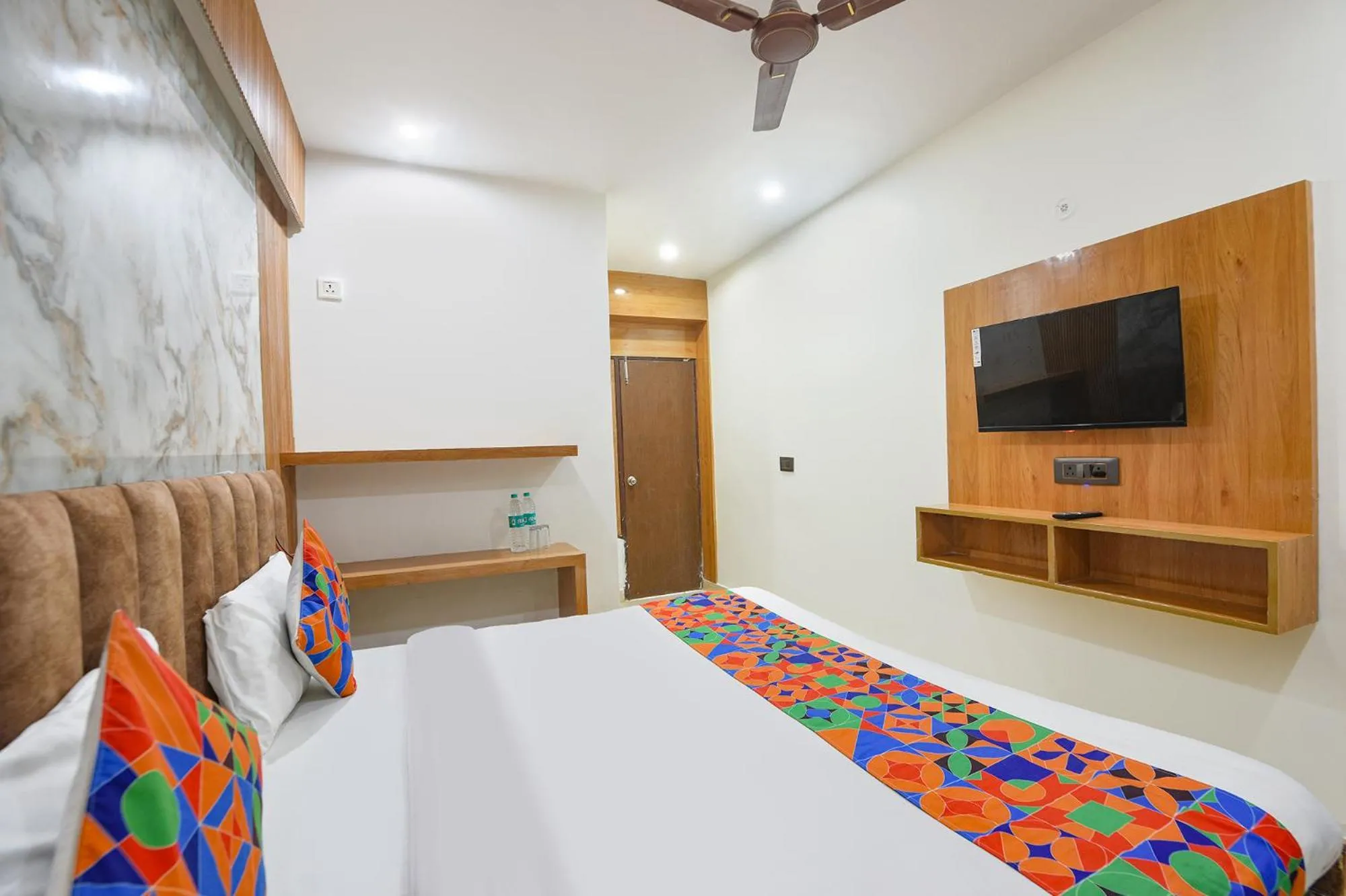 Bed in FabHotel Coco Tree