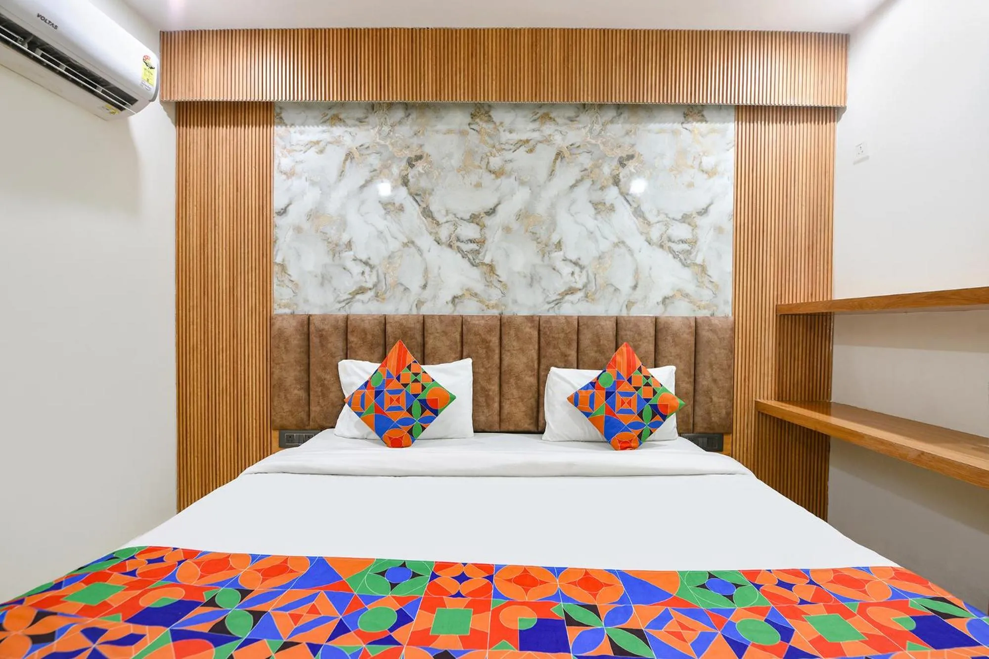 Bed in FabHotel Coco Tree