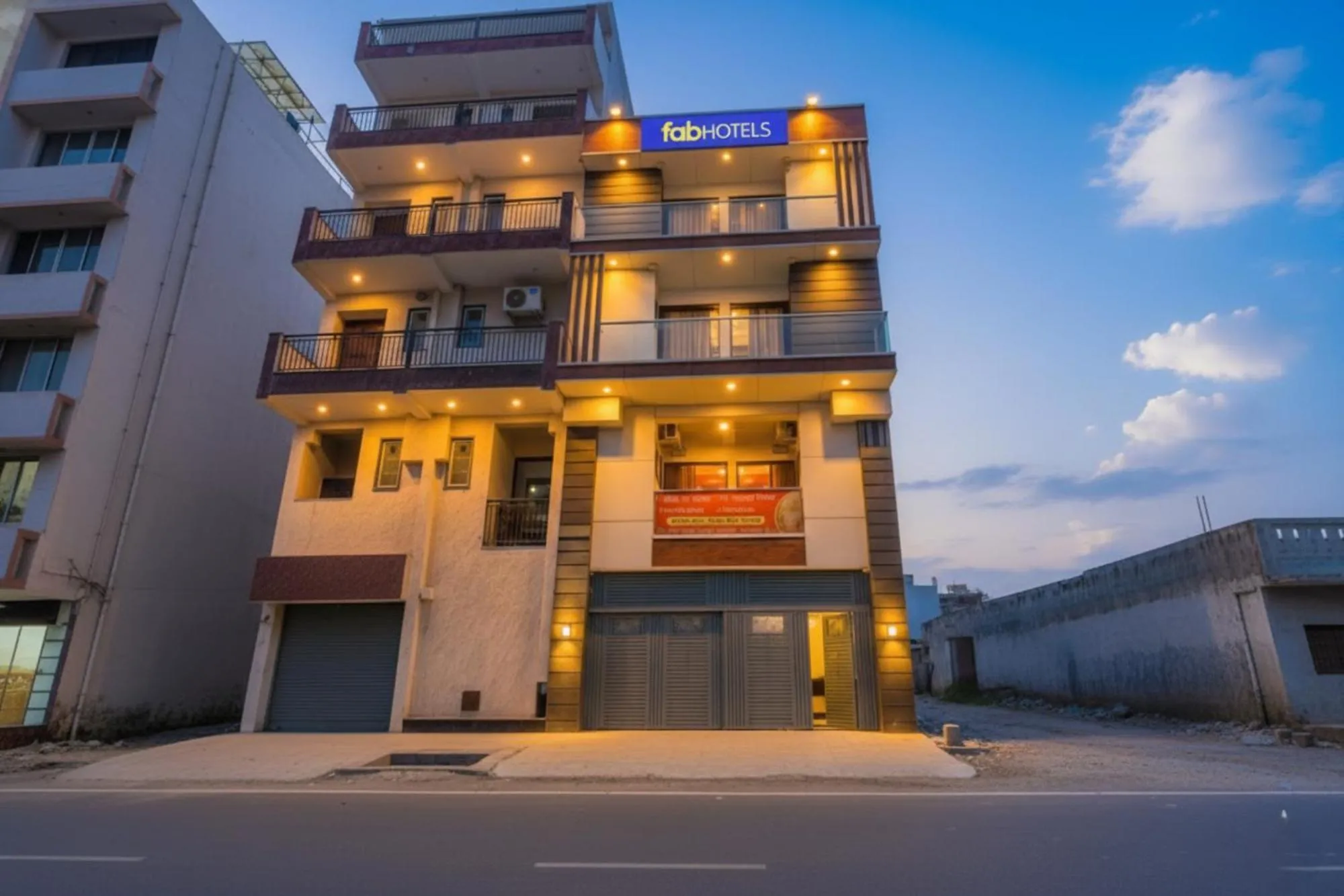 Property building in FabHotel Coco Tree