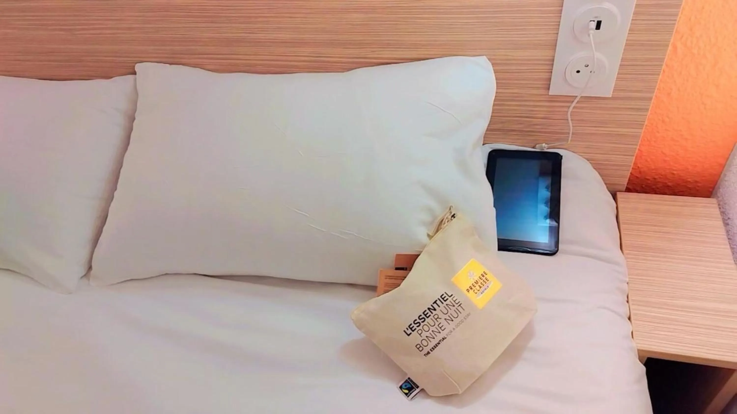 Bedroom, Bed in Premiere Classe Troyes Sud - Parc St Thibault - Buchères