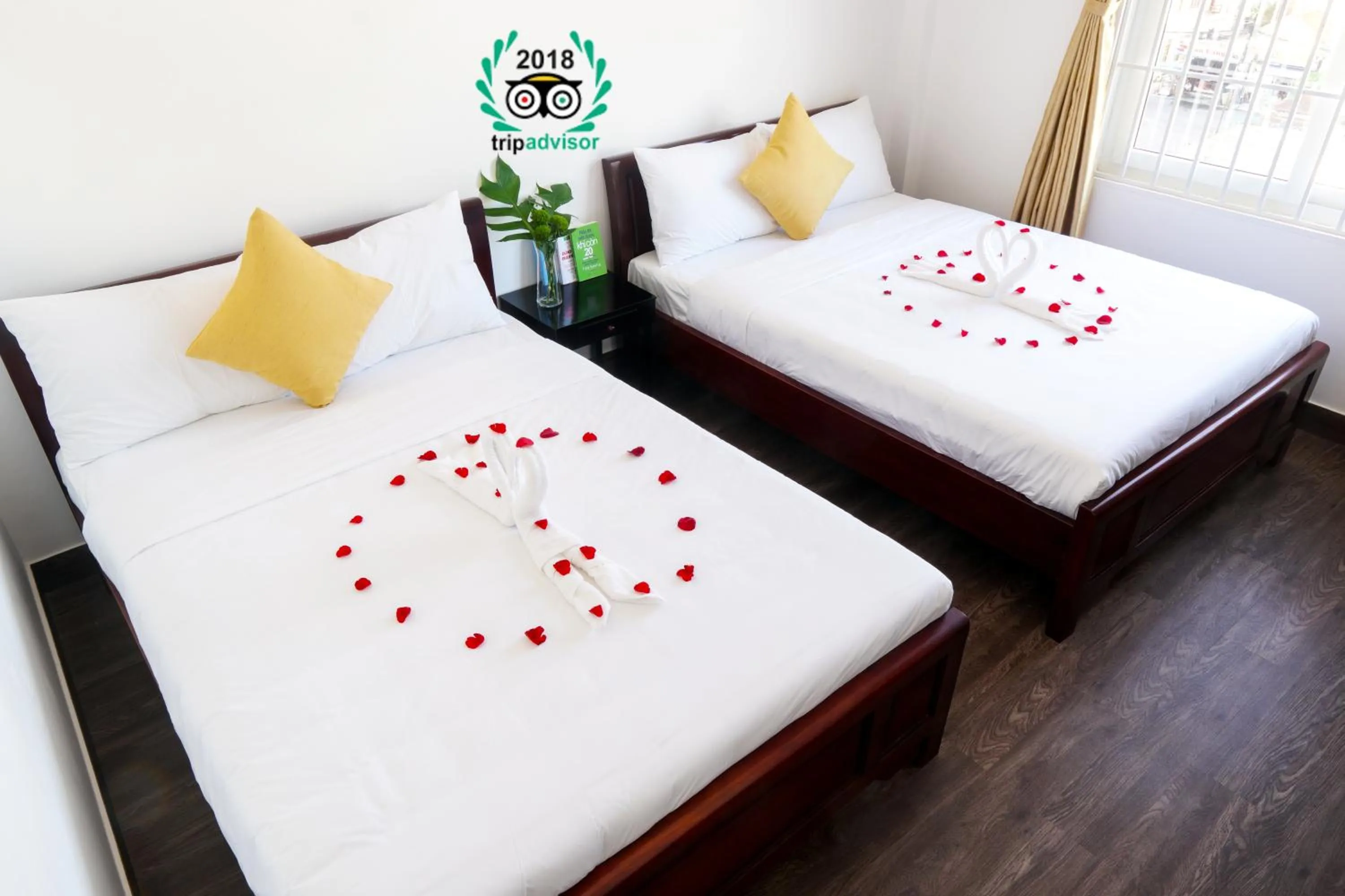 Bed in Hue Royal Hotel