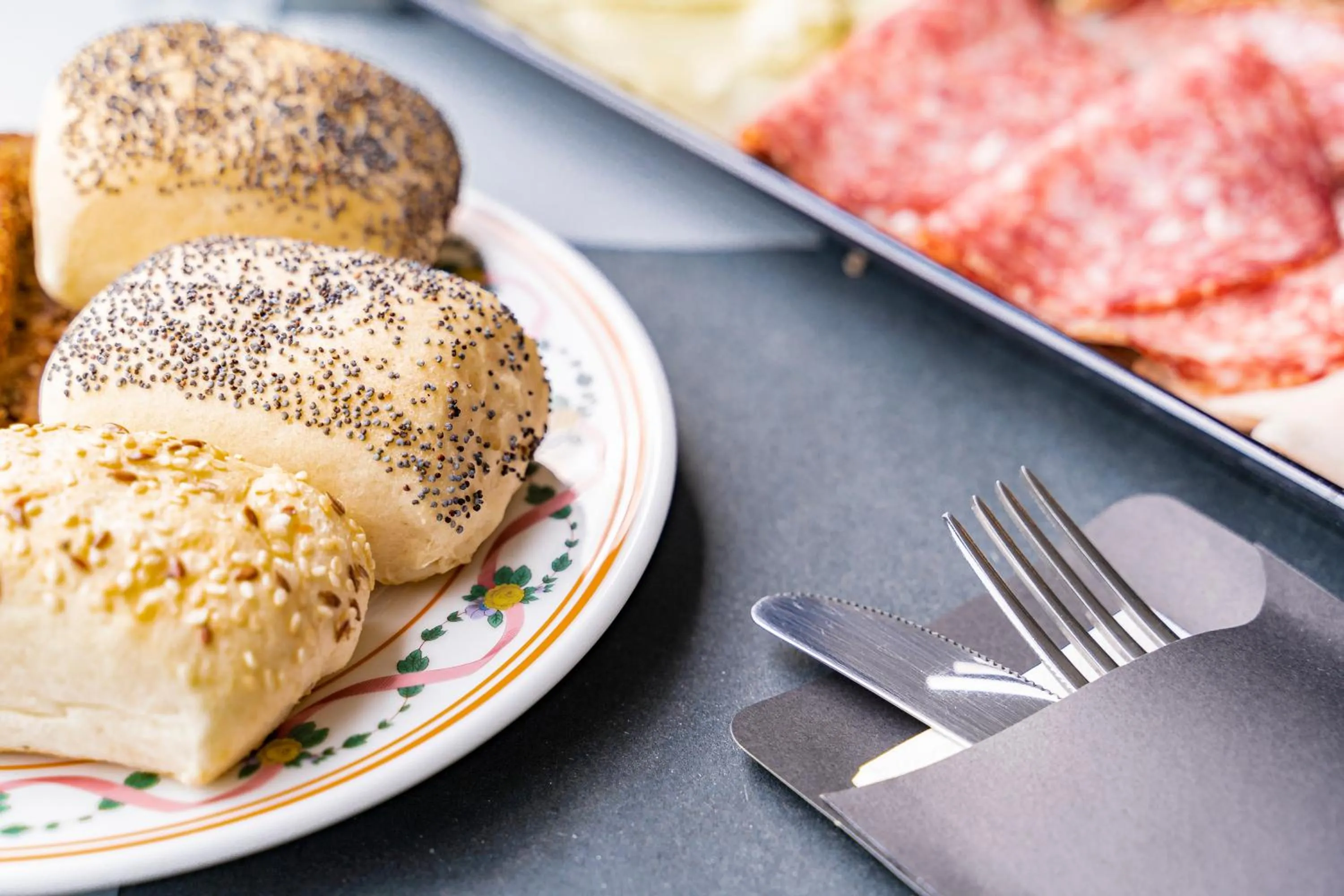 Buffet breakfast in GARNI' FOCI