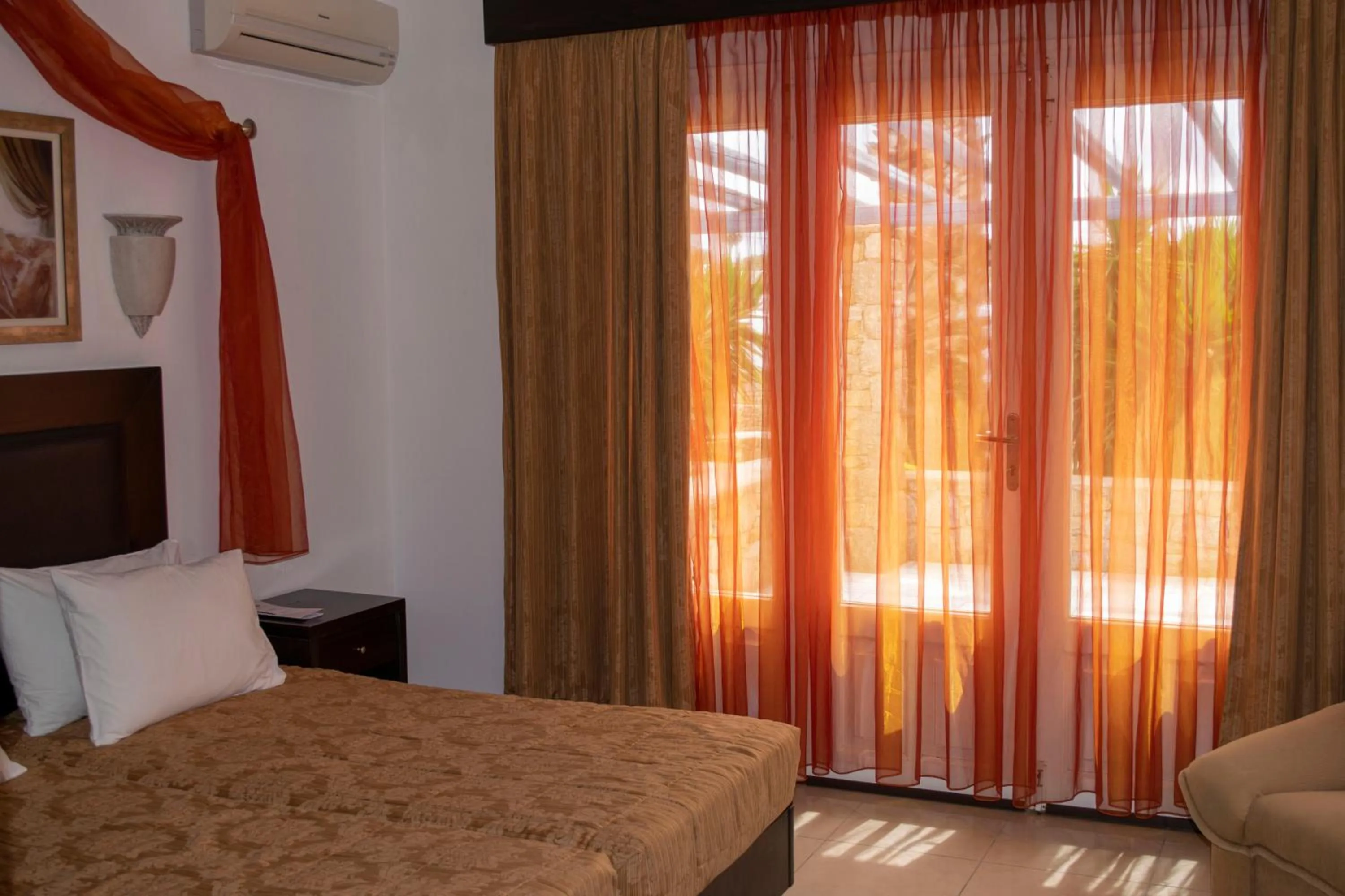 Bedroom in Giannoulaki Resort