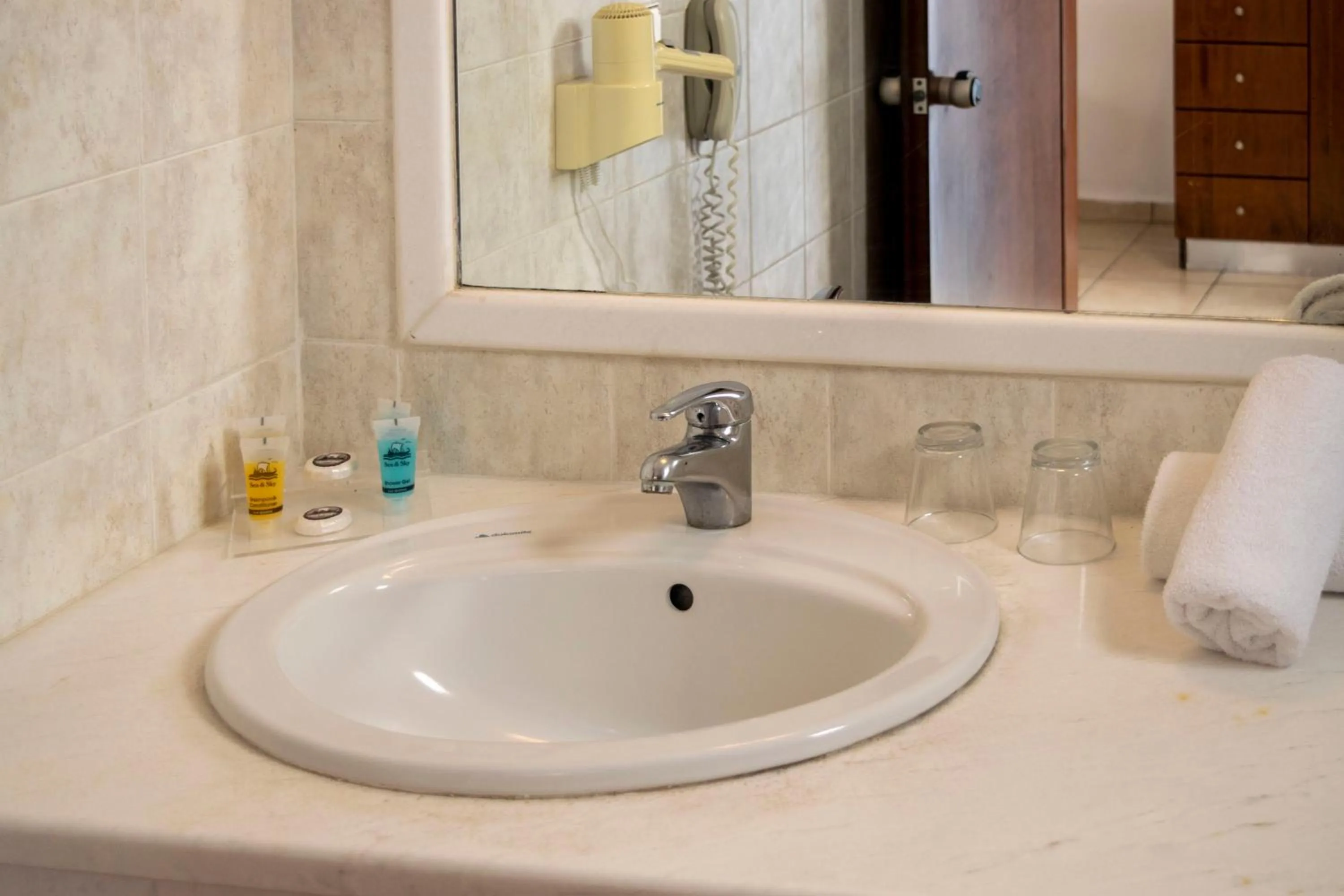 Bathroom in Giannoulaki Resort