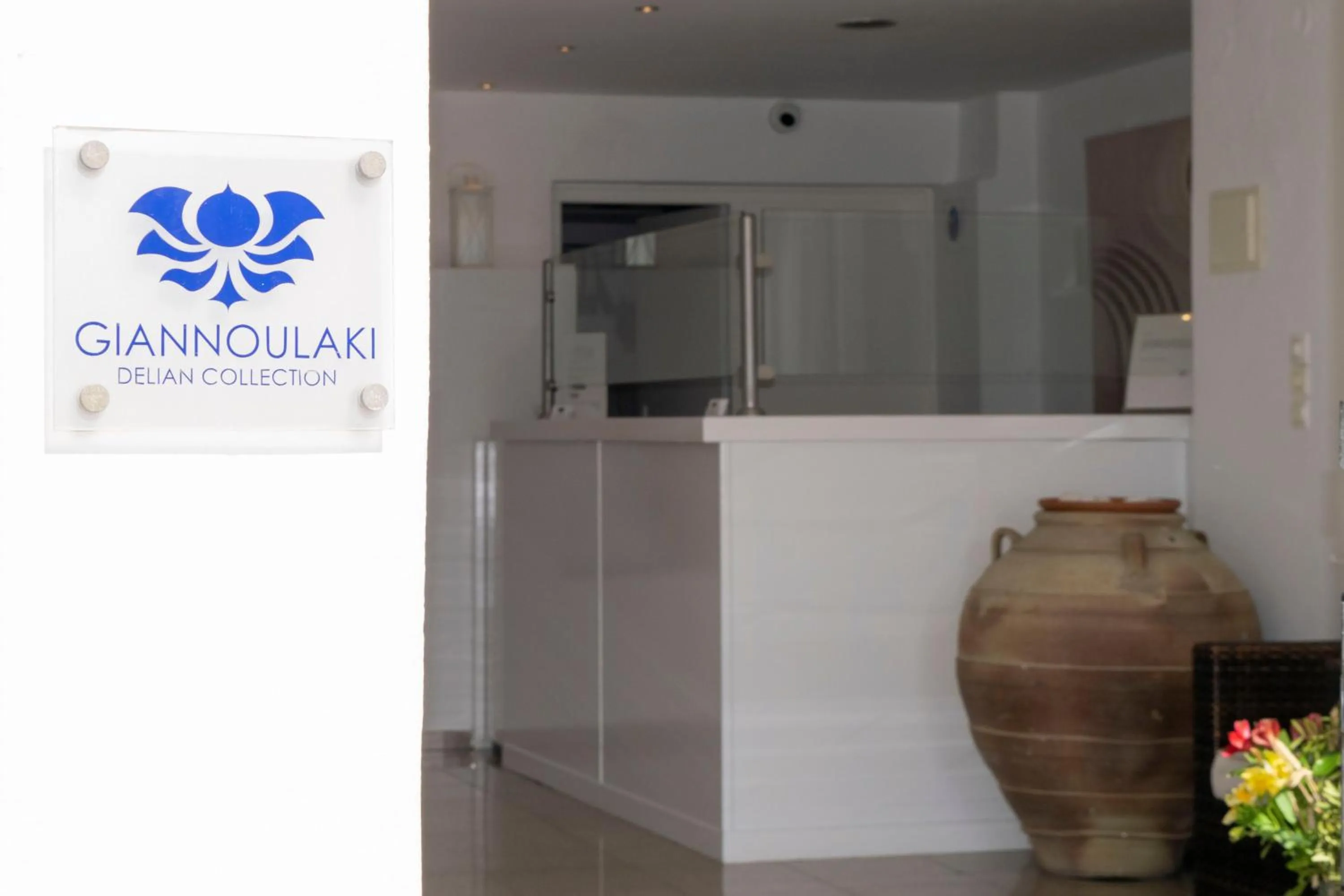Lobby or reception in Giannoulaki Resort