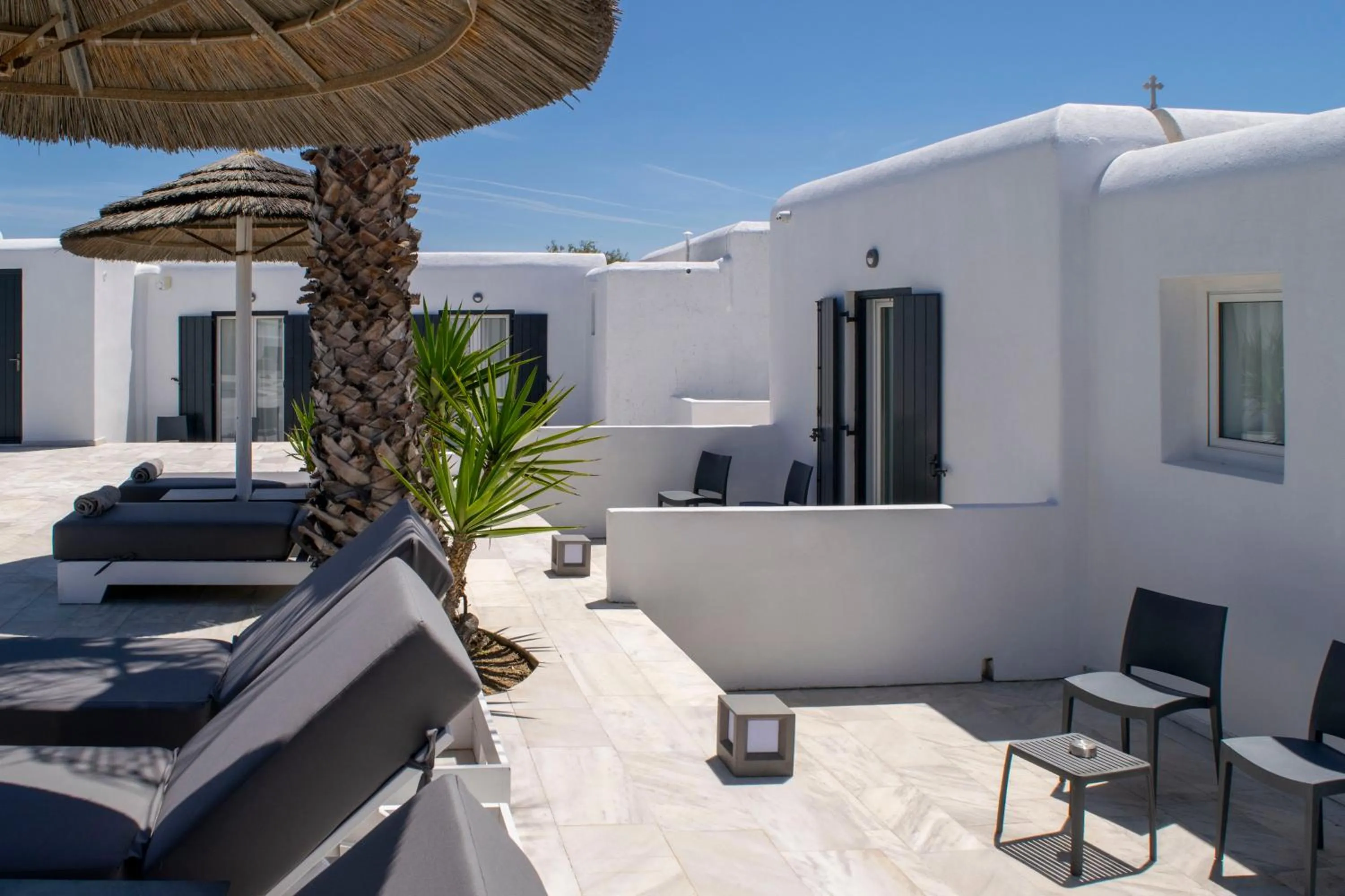 Balcony/Terrace in Giannoulaki Resort