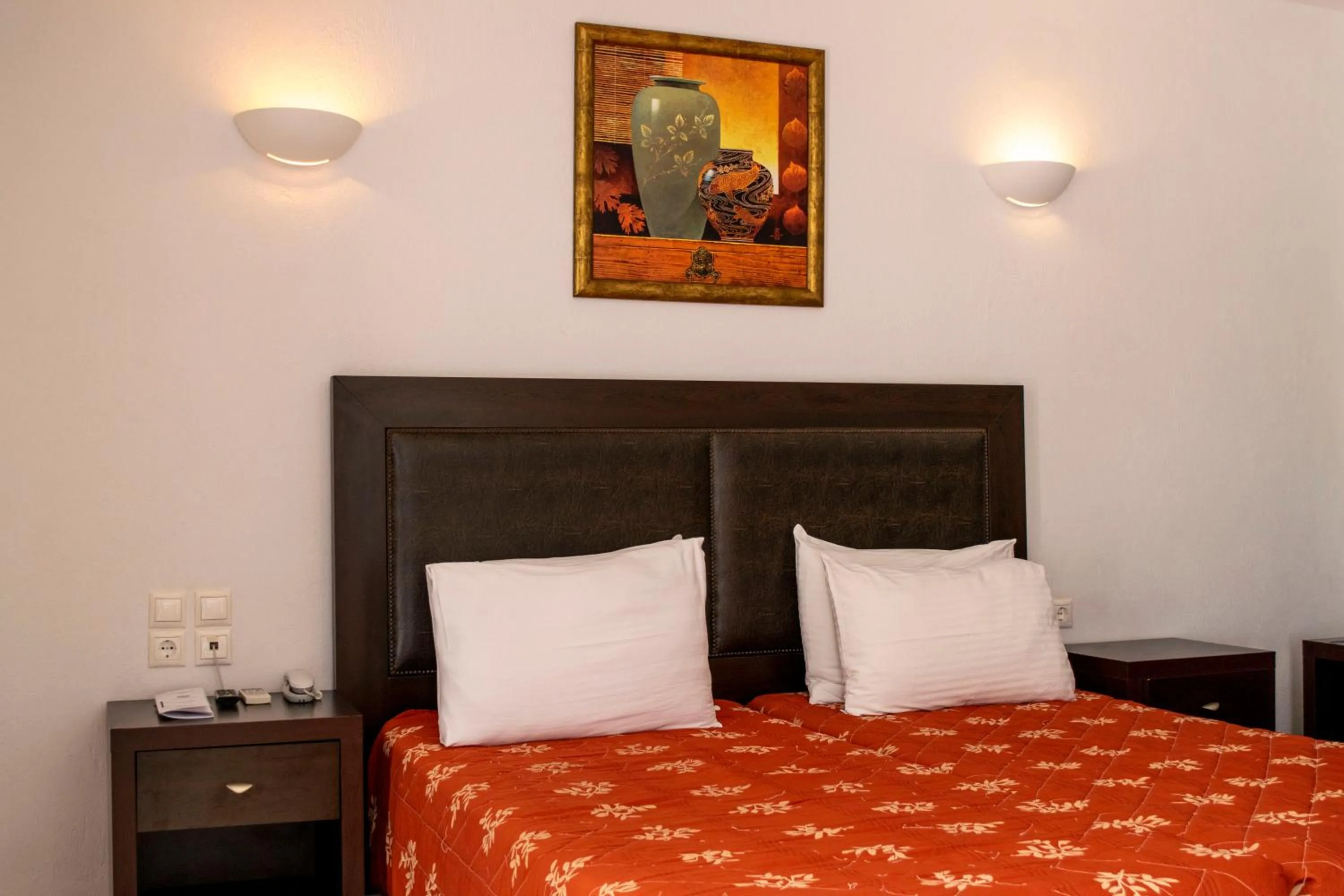 Bedroom in Giannoulaki Resort