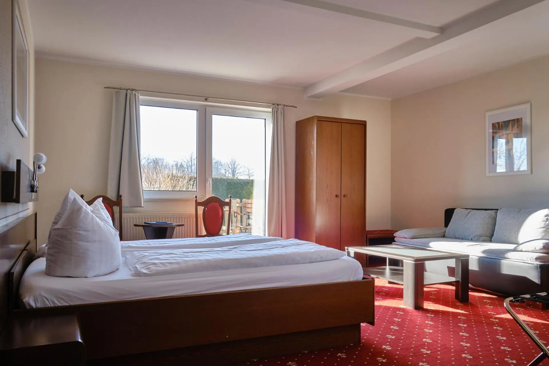 Photo of the whole room, Bed in Eisenberger Hof