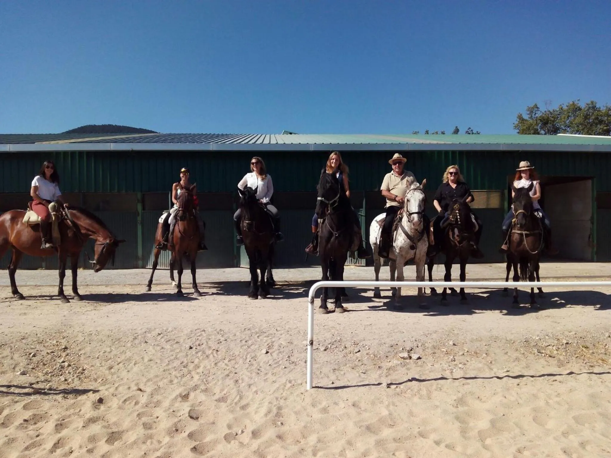 Horse-riding in Habitaciones Premium Finca la Casona