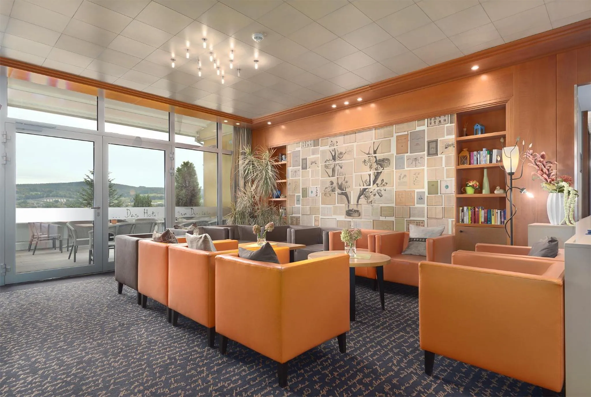 Lobby or reception in Trip Inn Landhotel Badsoden-Salmünster