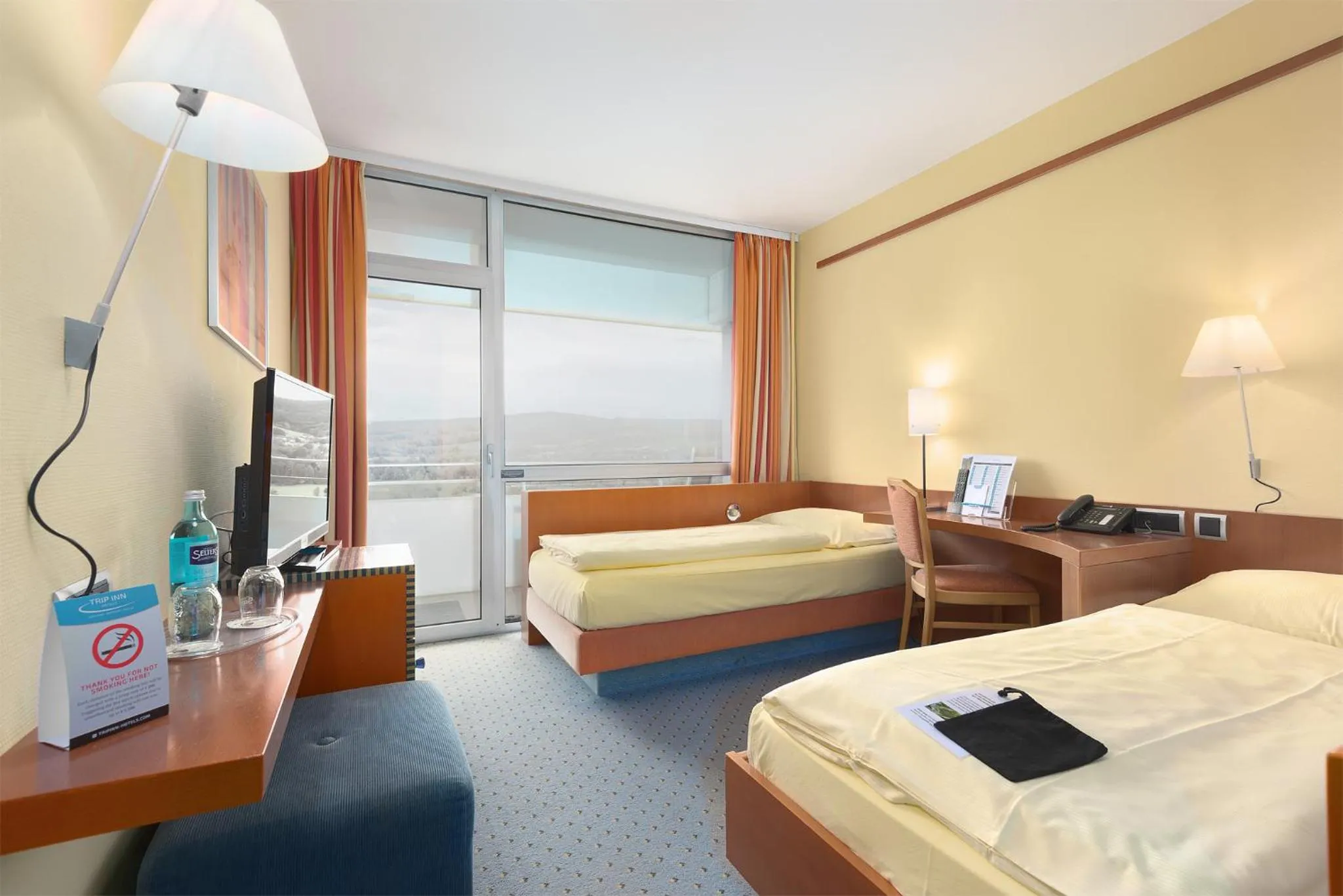 Photo of the whole room, Bed in Trip Inn Landhotel Badsoden-Salmünster