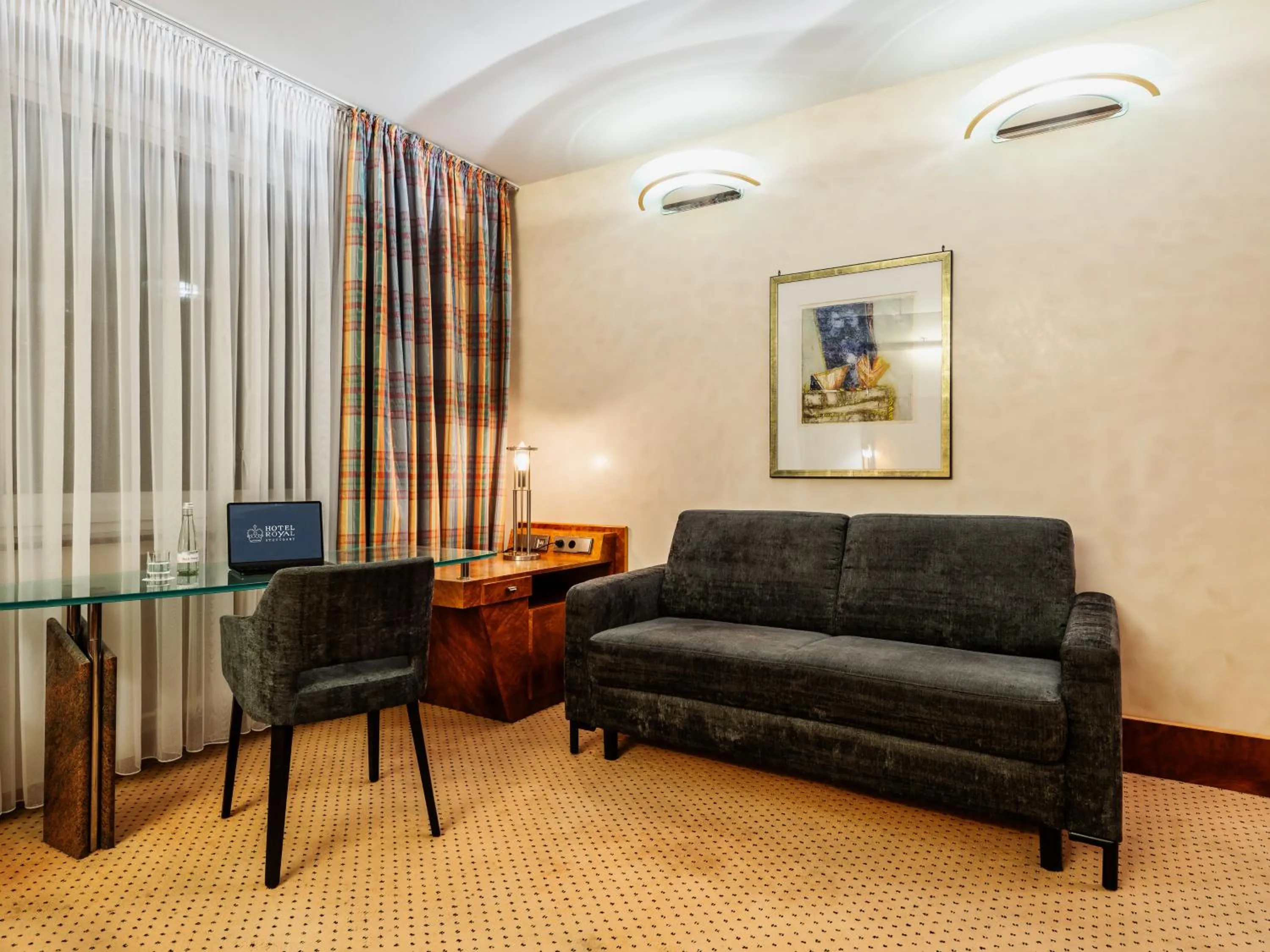 Seating area in Hotel Royal