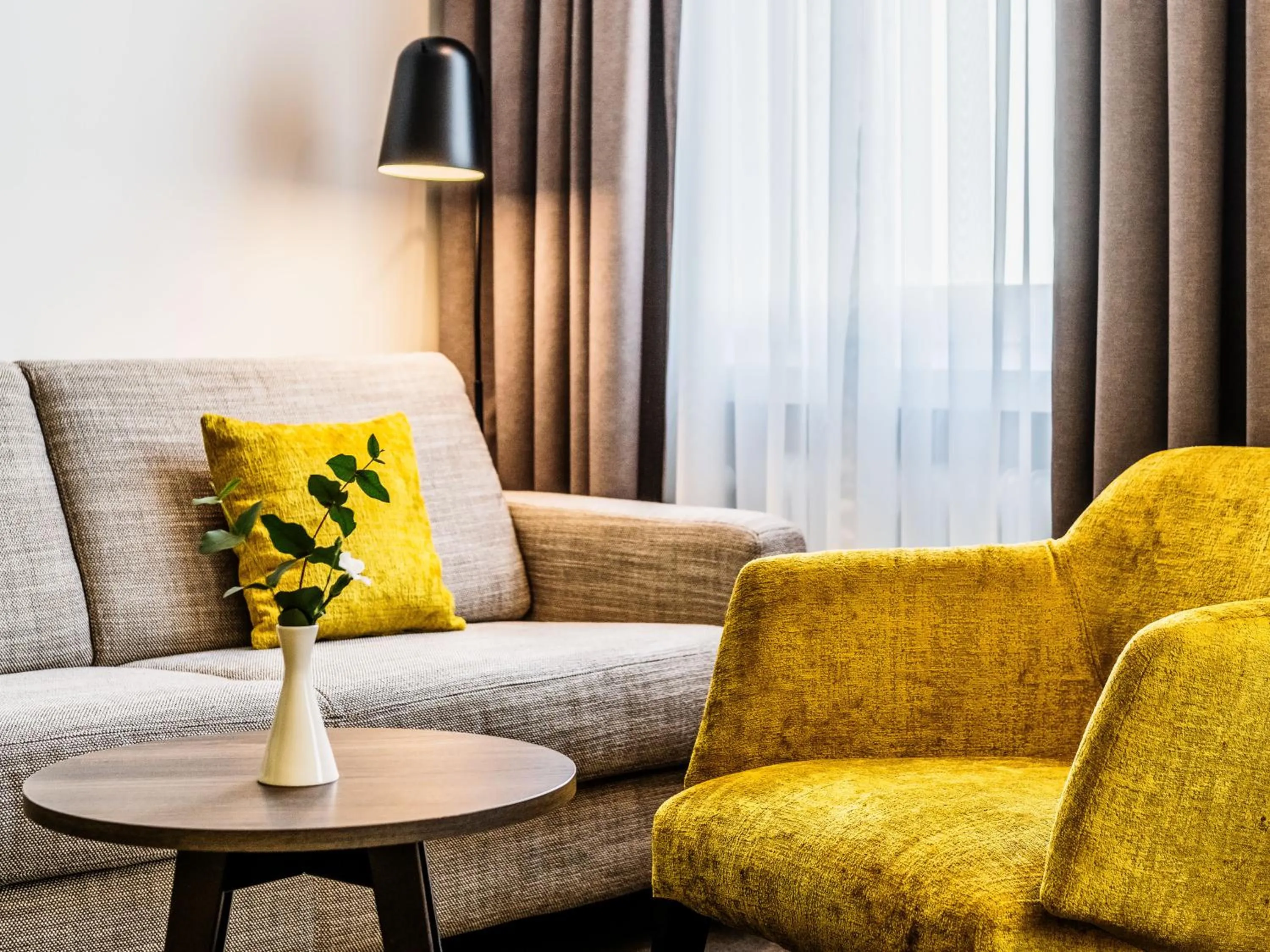 Seating area in Hotel Royal