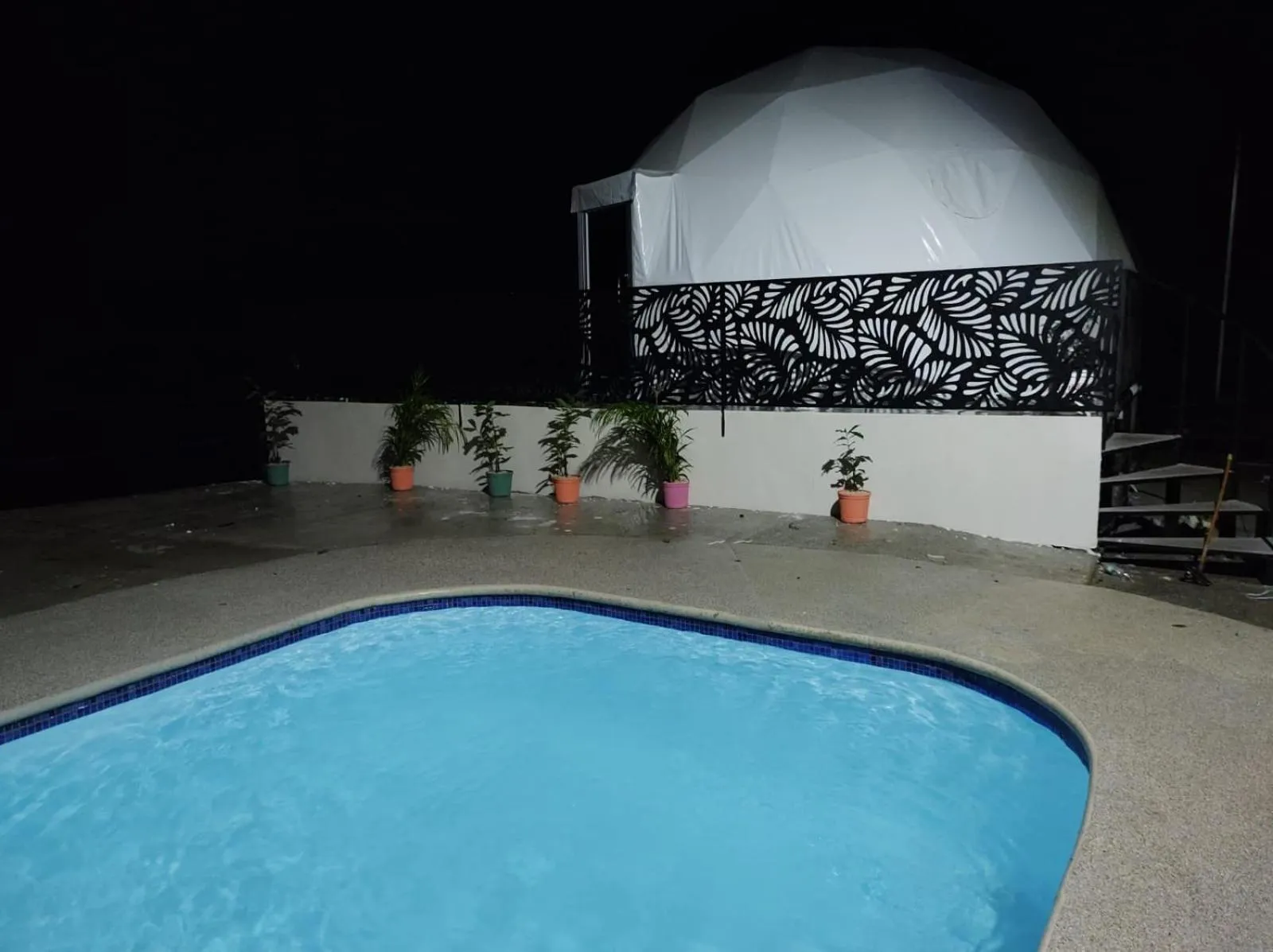 Swimming pool in HOTEL, VILLAS y GLAMPINGS MYA -PUERTO VIEJO, Limon, CR