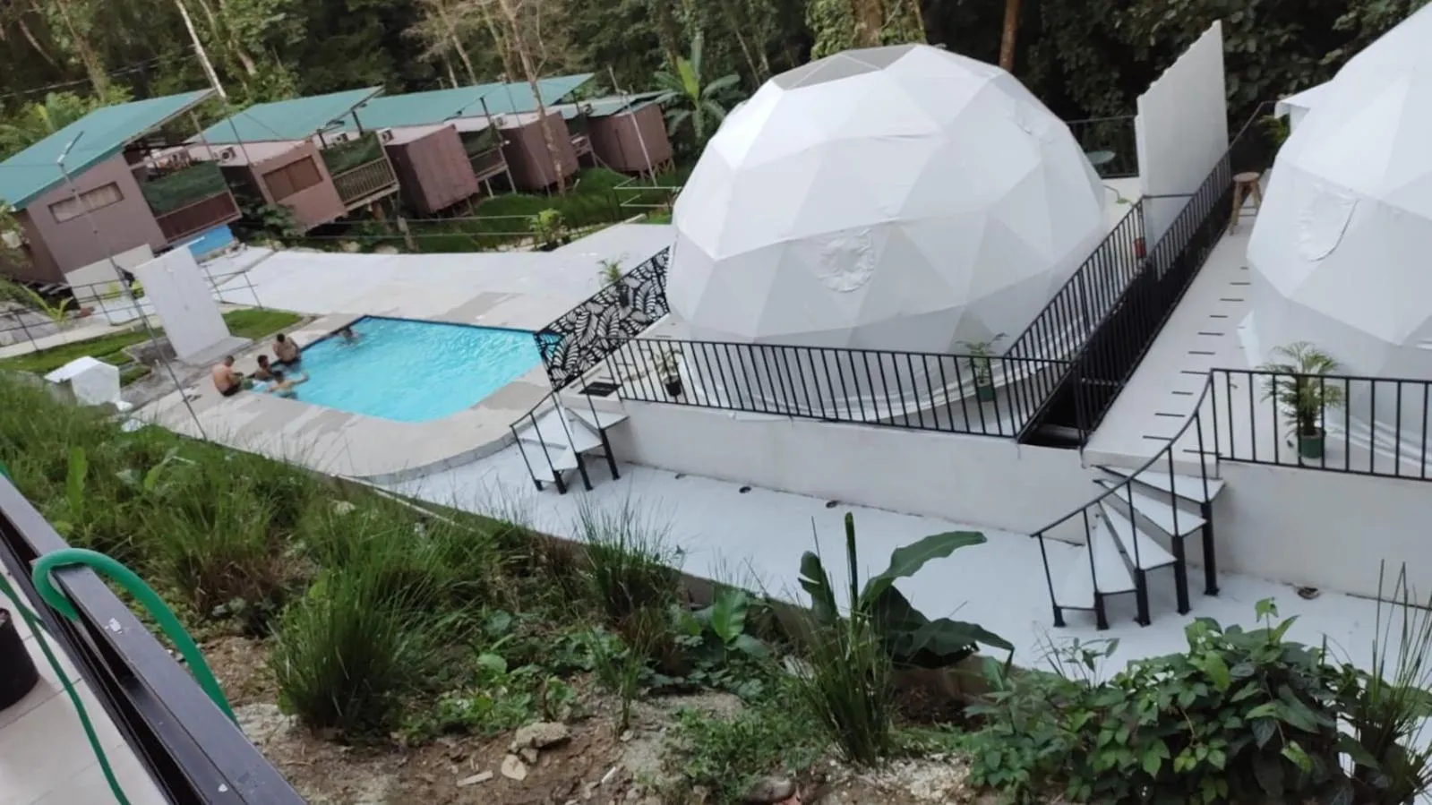 Pool view in HOTEL, VILLAS y GLAMPINGS MYA -PUERTO VIEJO, Limon, CR