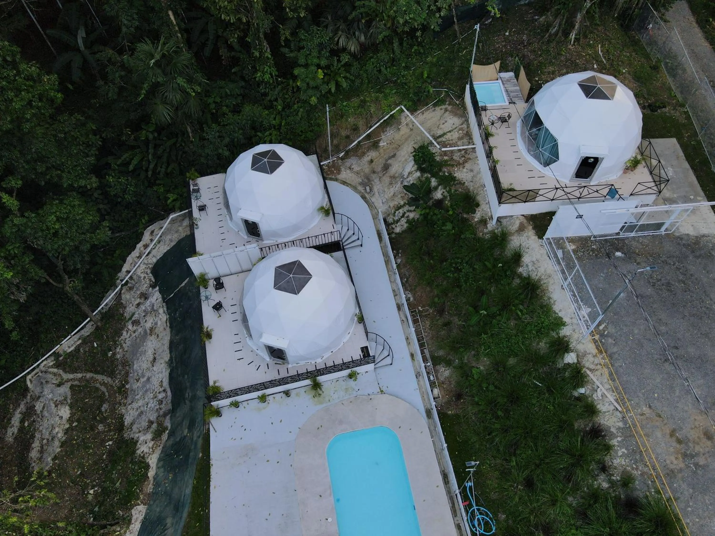 Swimming pool in HOTEL, VILLAS y GLAMPINGS MYA -PUERTO VIEJO, Limon, CR