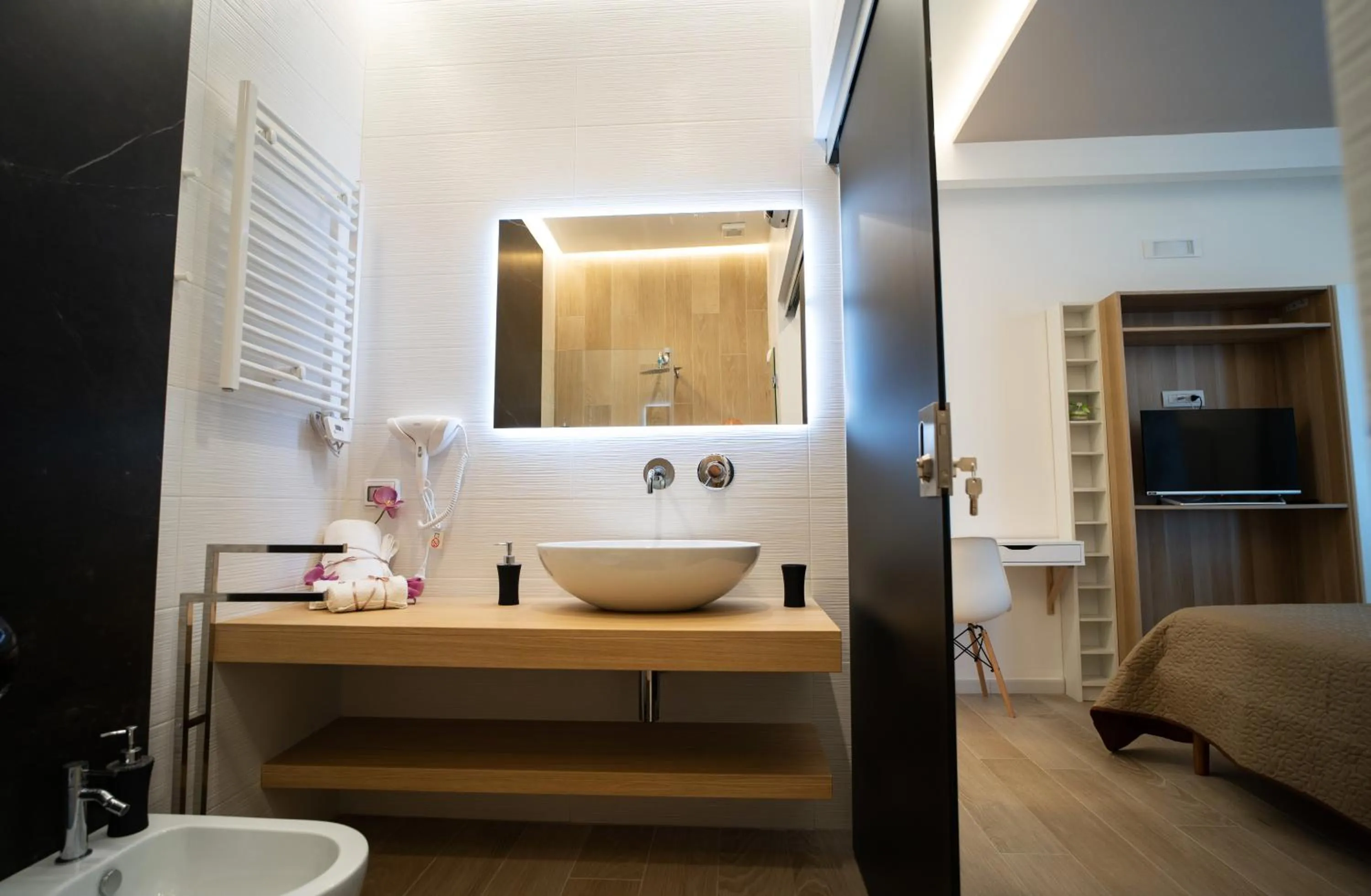 Bathroom in L' Angolo dei poeti - Bed and Breakfast