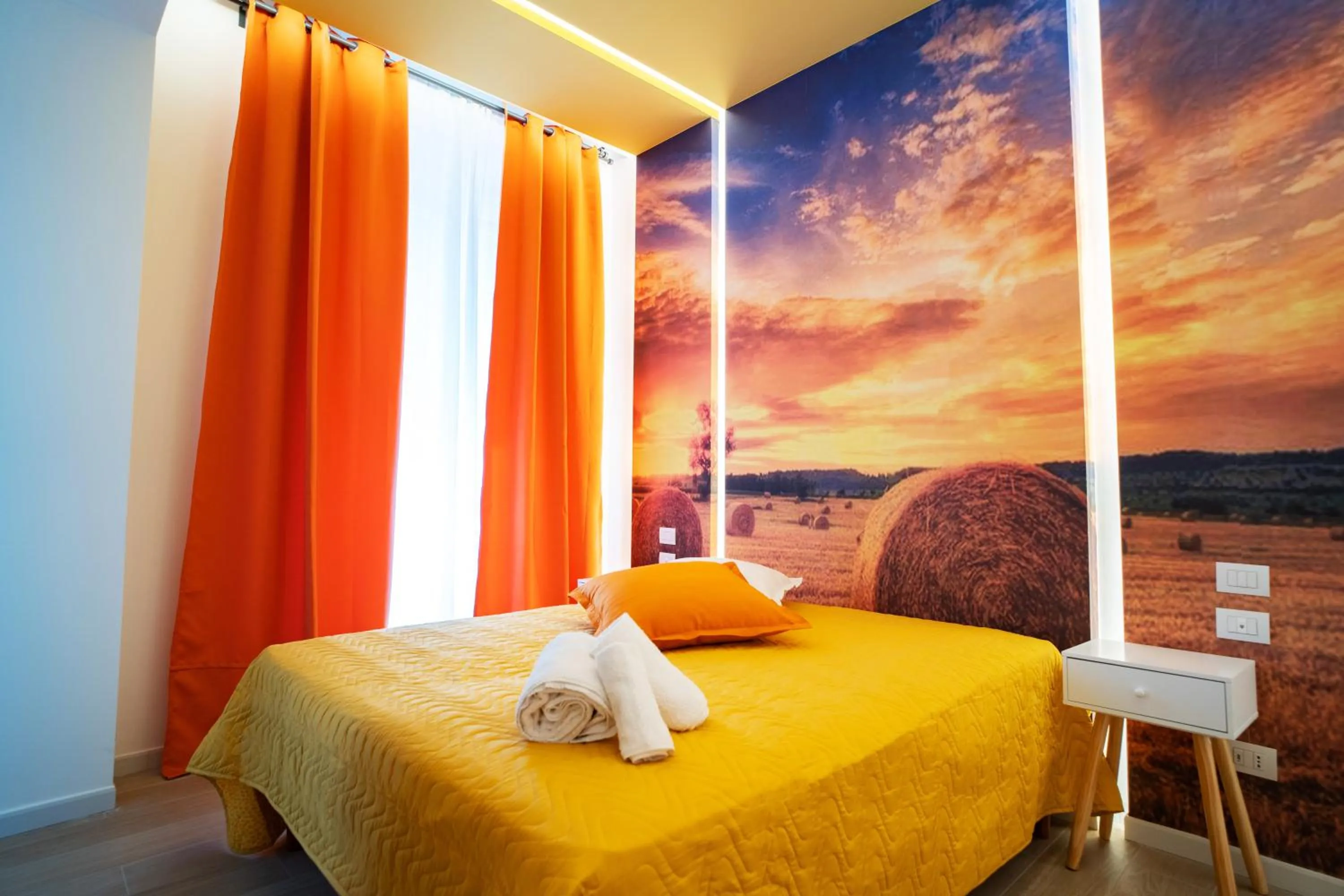 Bedroom, Bed in L' Angolo dei poeti - Bed and Breakfast