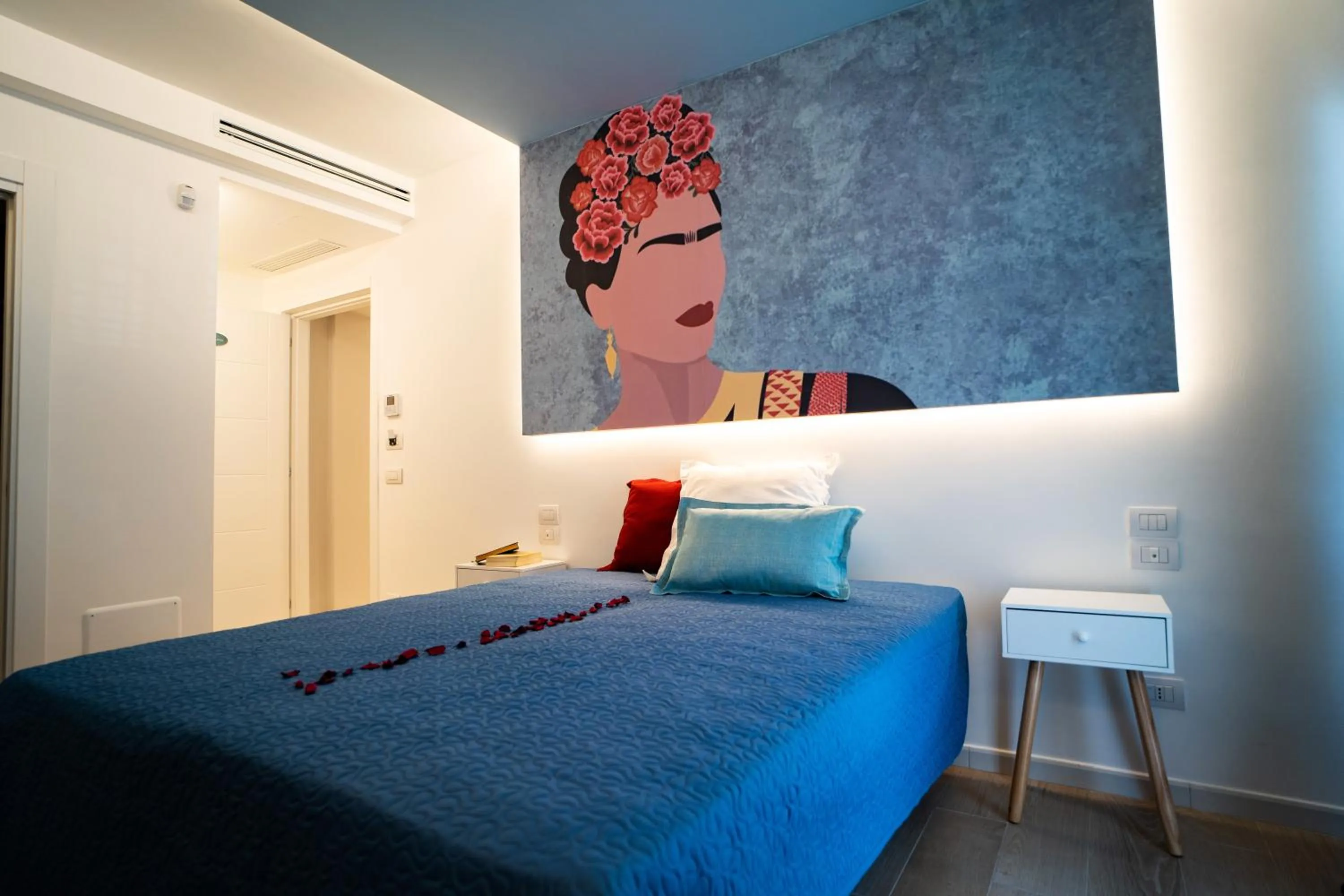 Bedroom, Bed in L' Angolo dei poeti - Bed and Breakfast