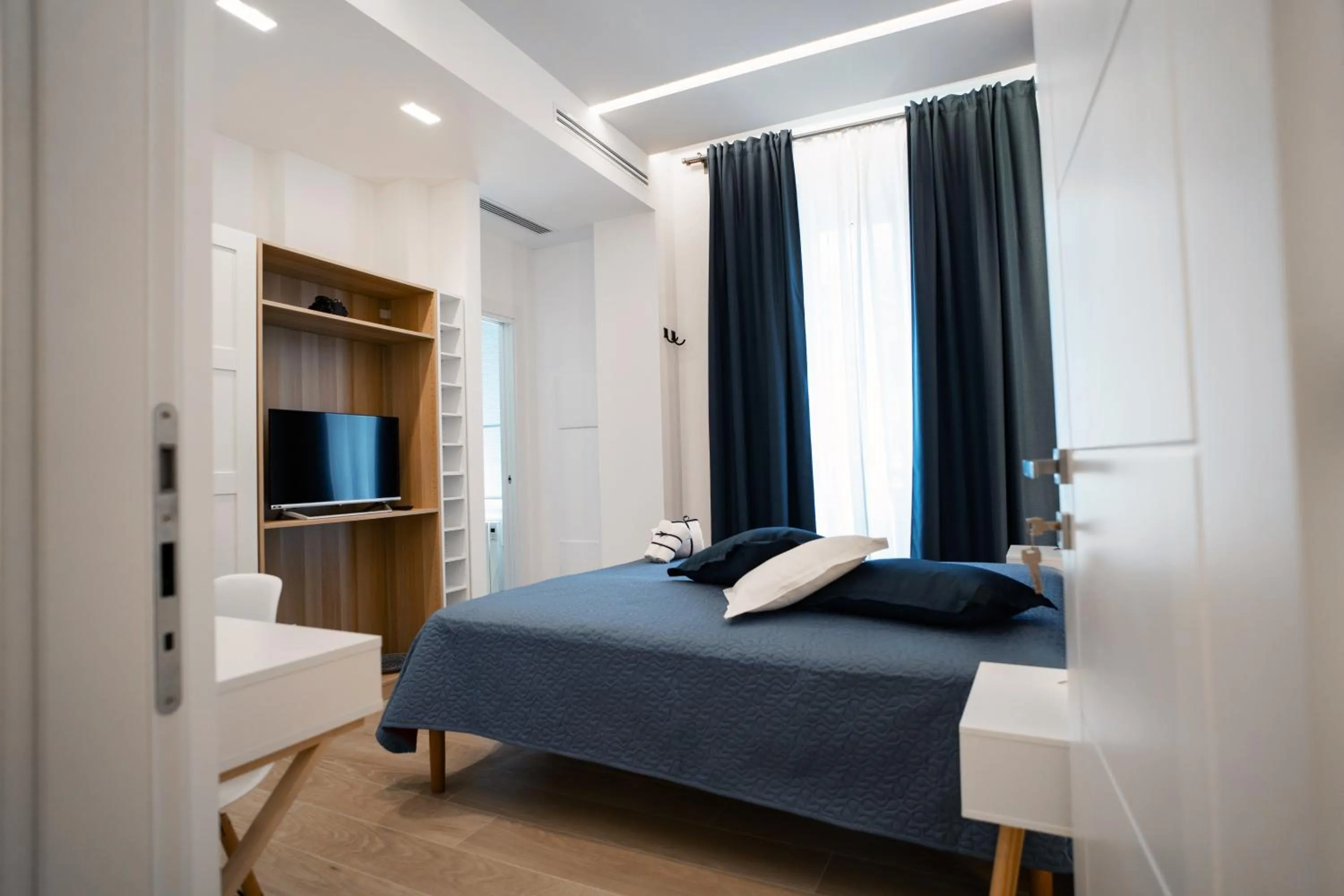 Bedroom, Bed in L' Angolo dei poeti - Bed and Breakfast