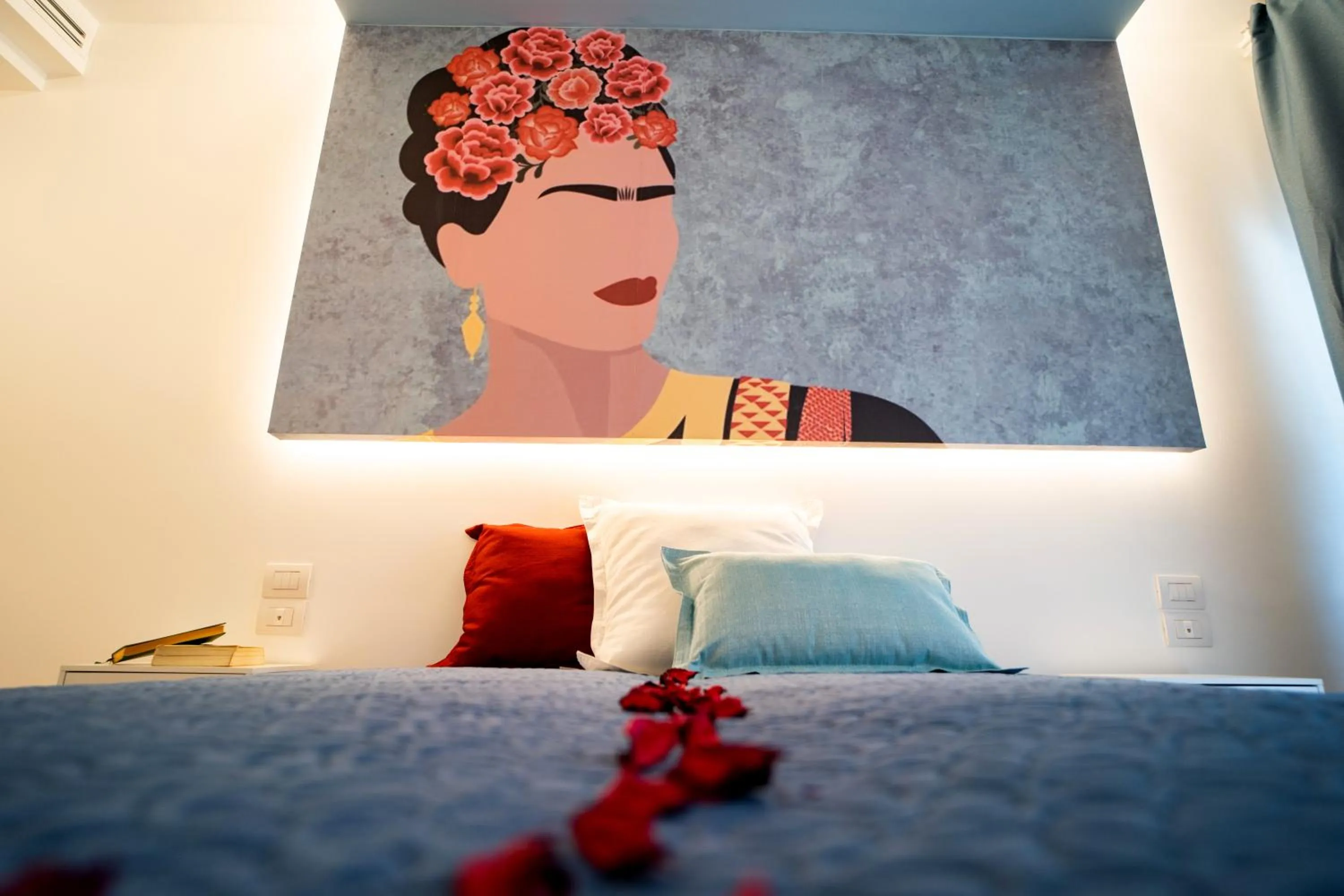 Bedroom, Bed in L' Angolo dei poeti - Bed and Breakfast