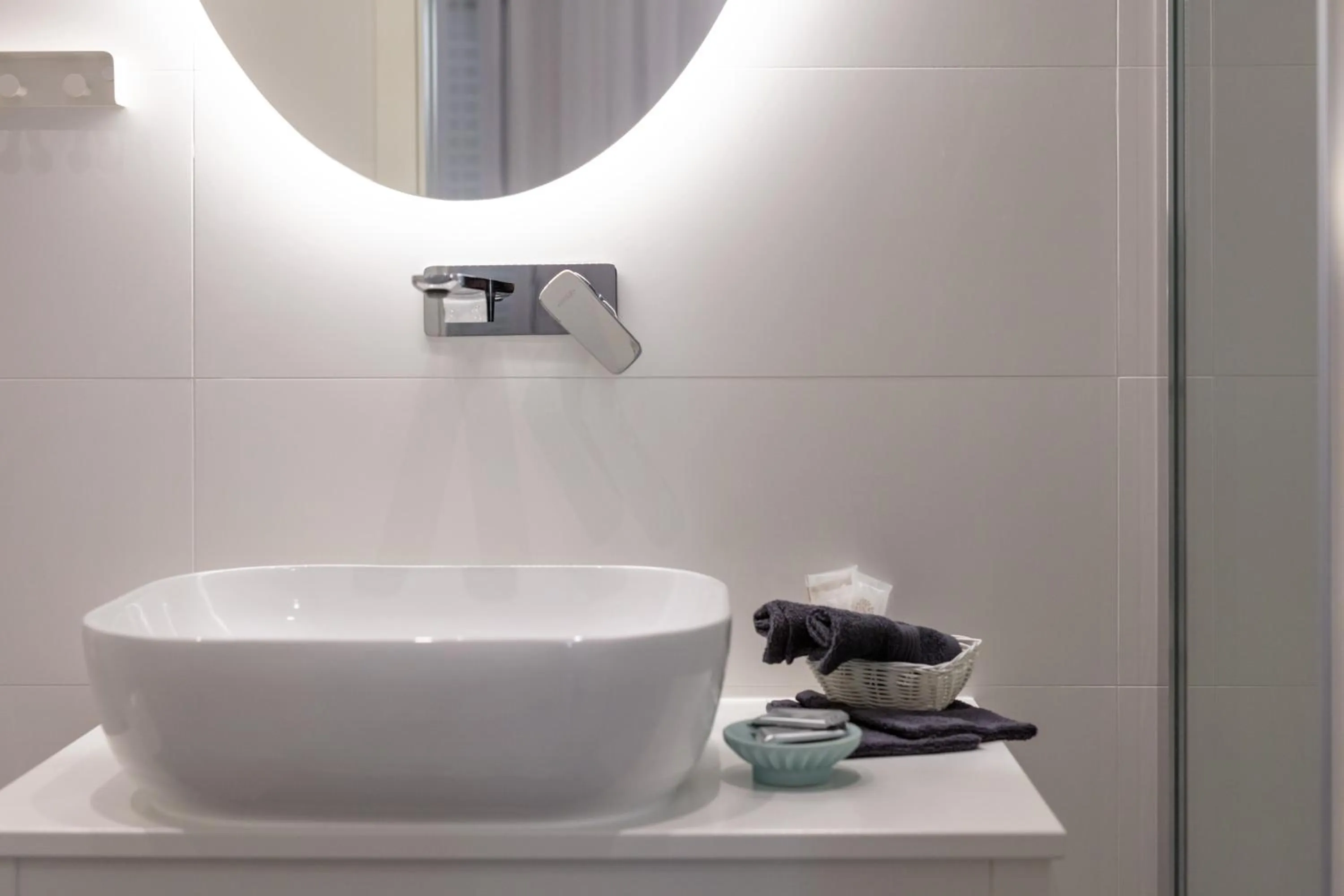 Bathroom in Aborda Rooms