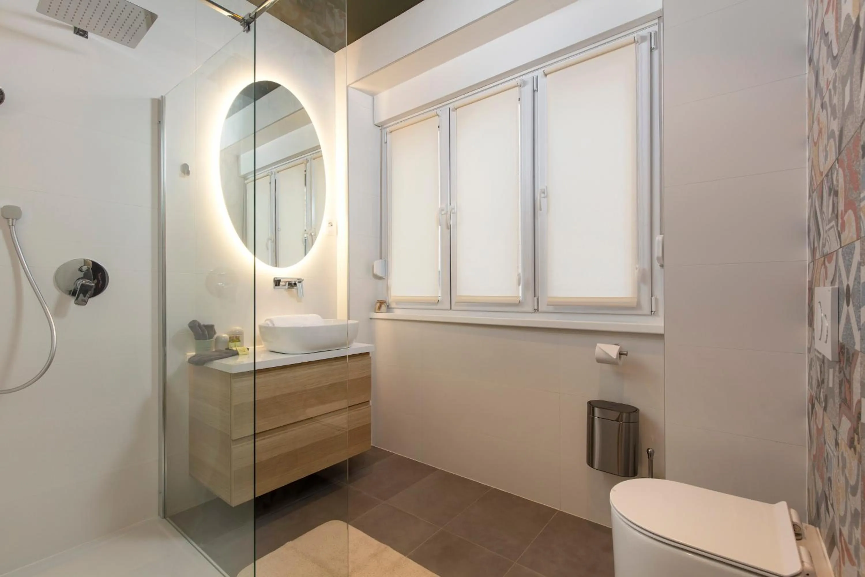 Bathroom in Aborda Rooms