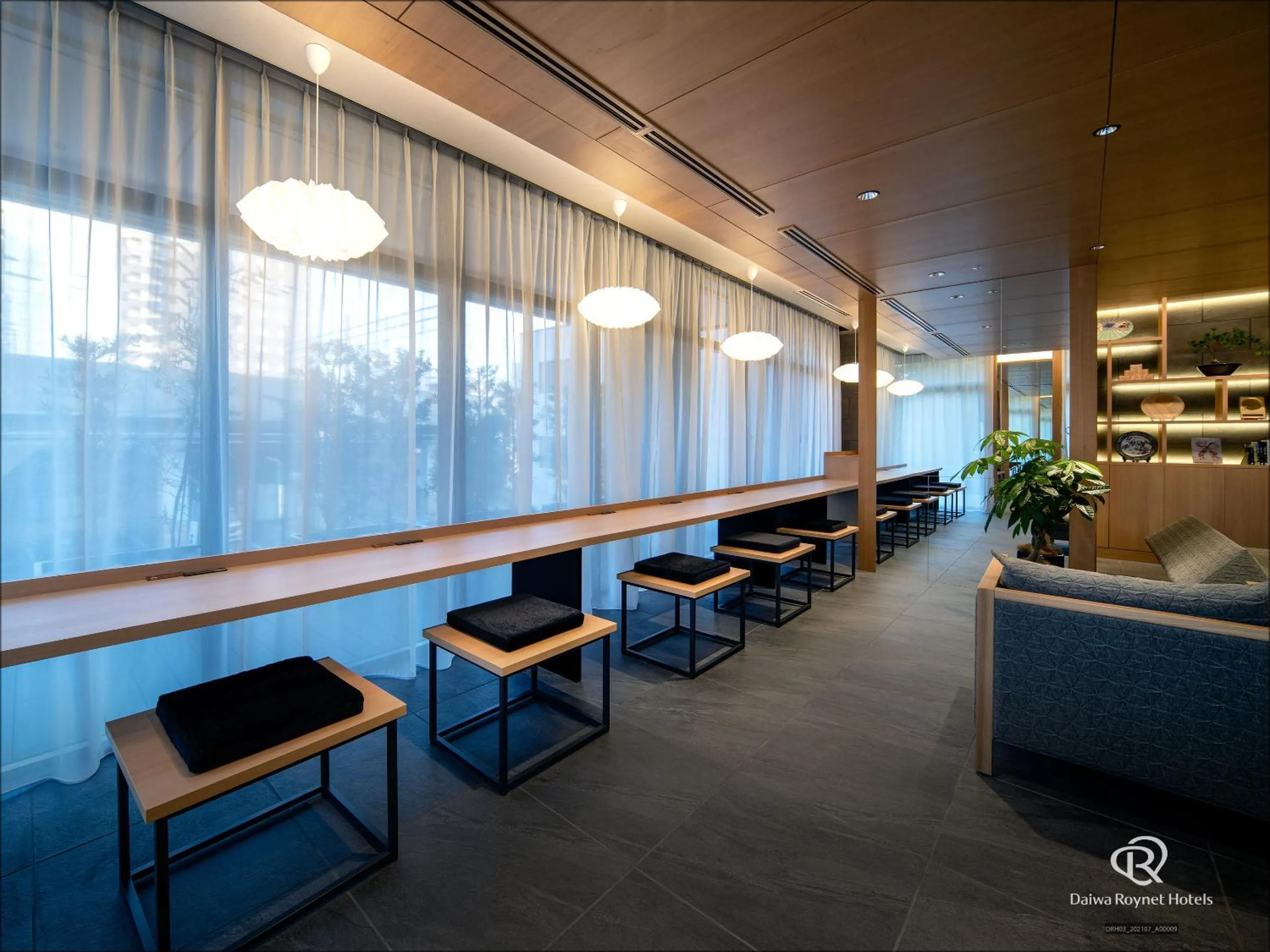 Lobby or reception in Daiwa Roynet Hotel Kanazawa Eki Nishiguchi