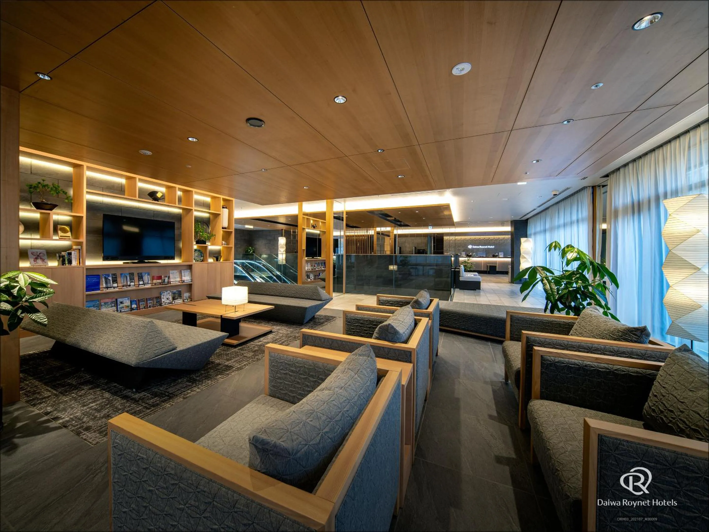 Lobby or reception in Daiwa Roynet Hotel Kanazawa Eki Nishiguchi