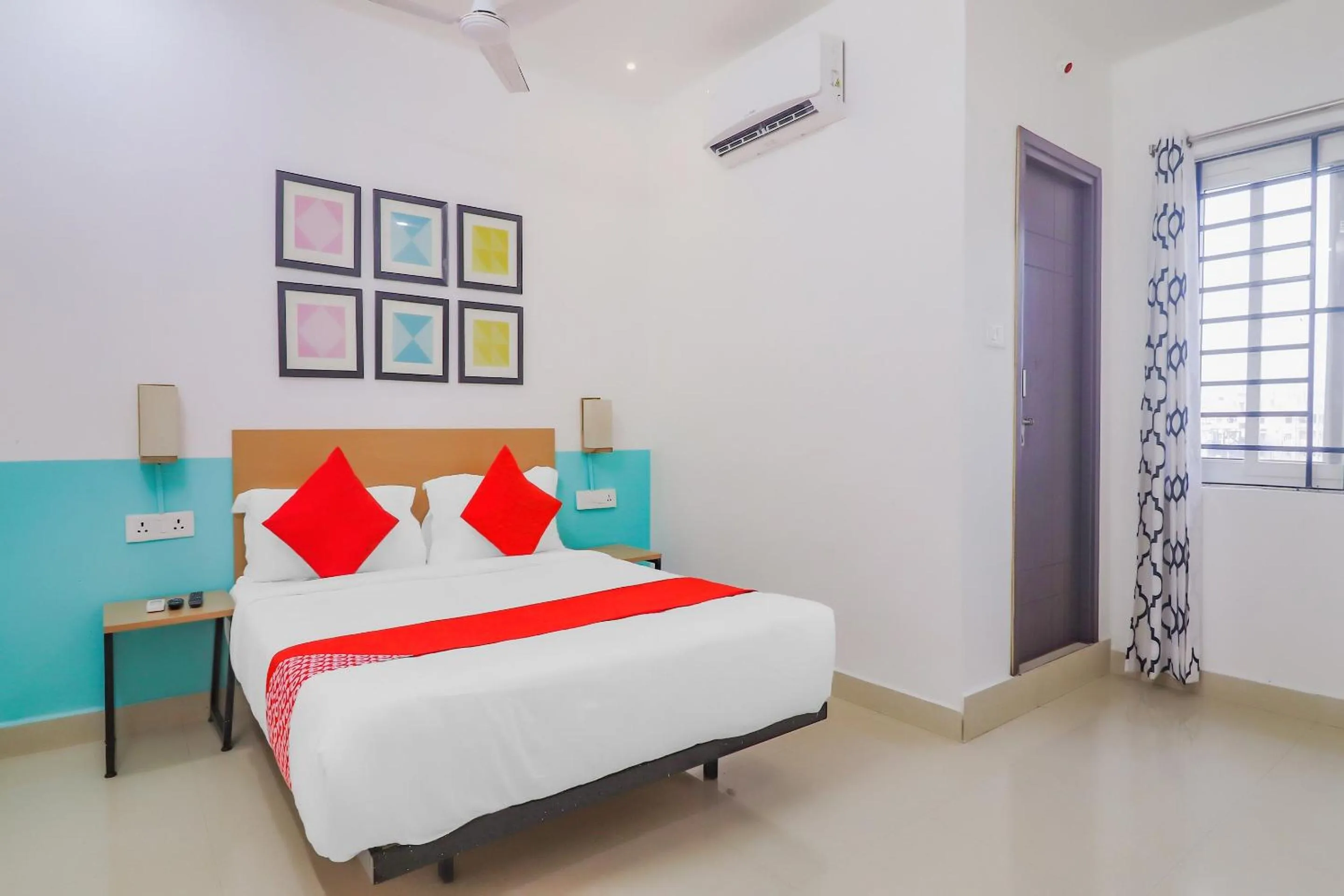 Bedroom, Bed in Hotel O Perfect Stay